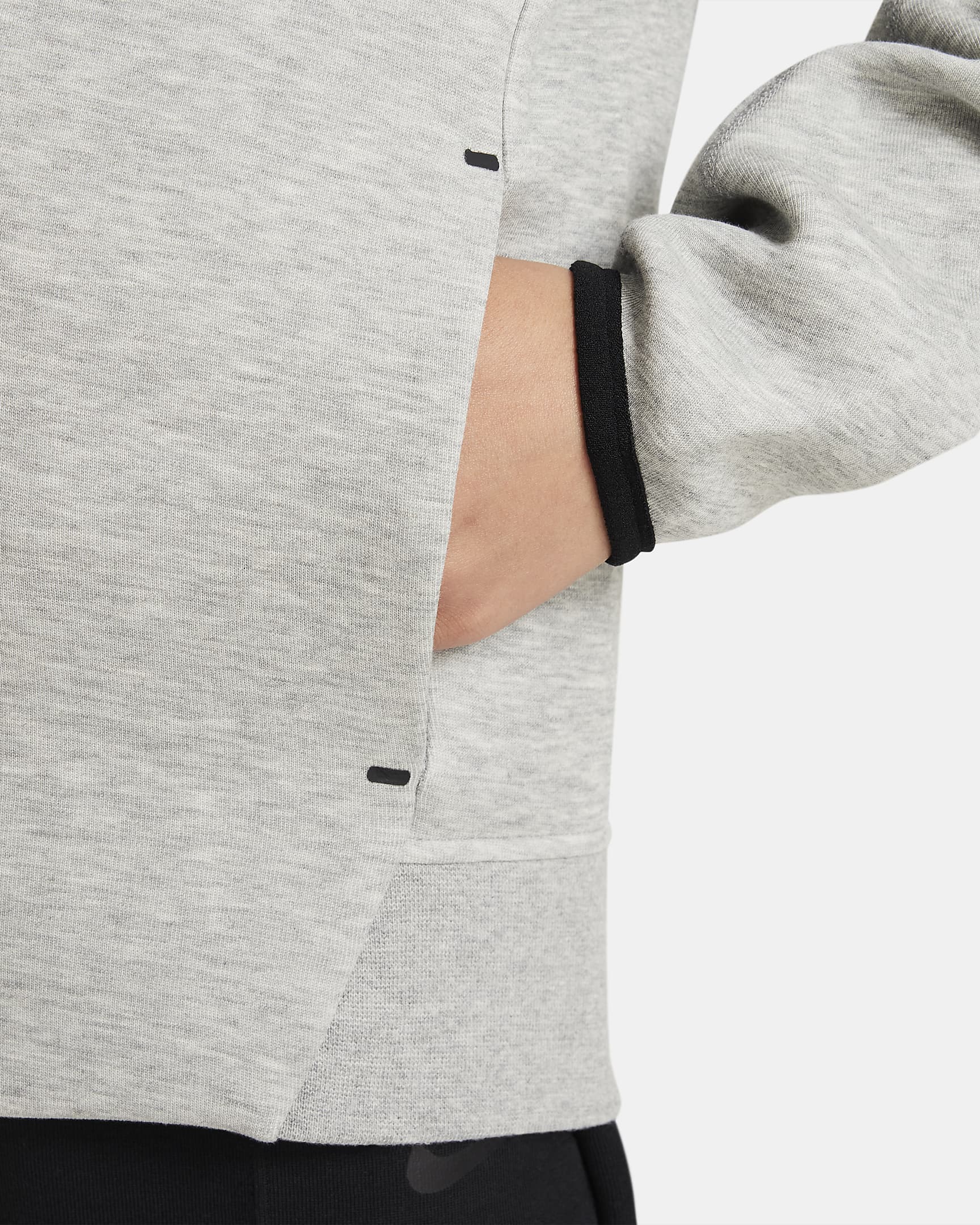 Image of Юношески Суитшърт NIKE B NSW TCH FLC PO HOODIE - Ballistic-sport