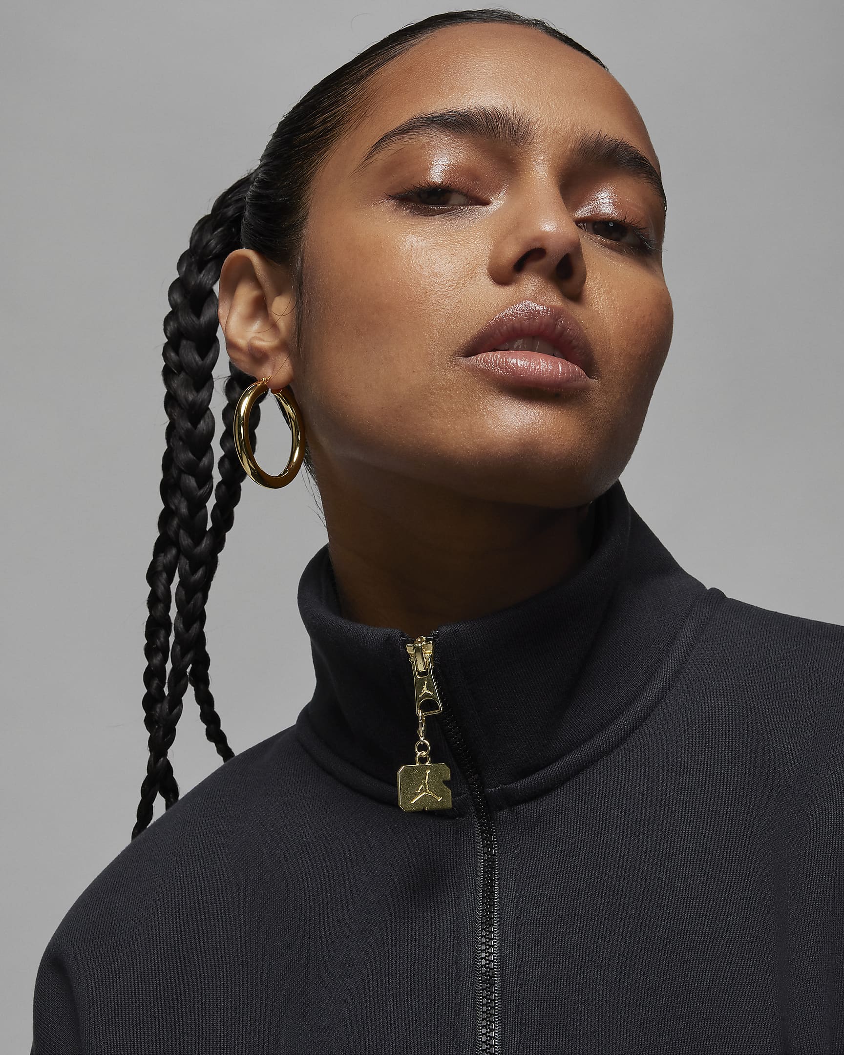 Дамски Суитшърт NIKE W J FLT FLC QTR ZIP - Ballistic-sport