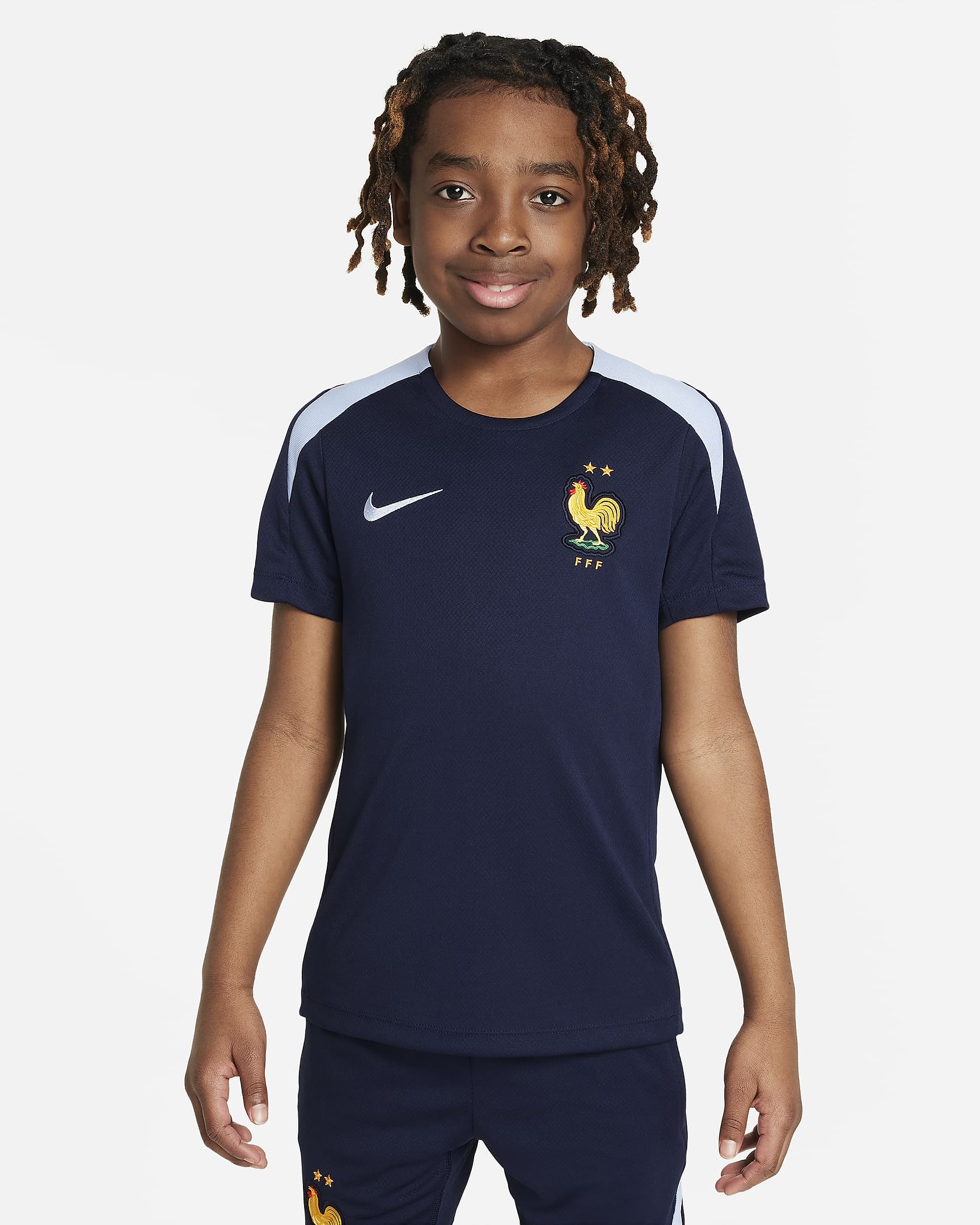 Image of Юношеска Тениска NIKE FFF Y NK DF STRK SS TOP K - Ballistic-sport