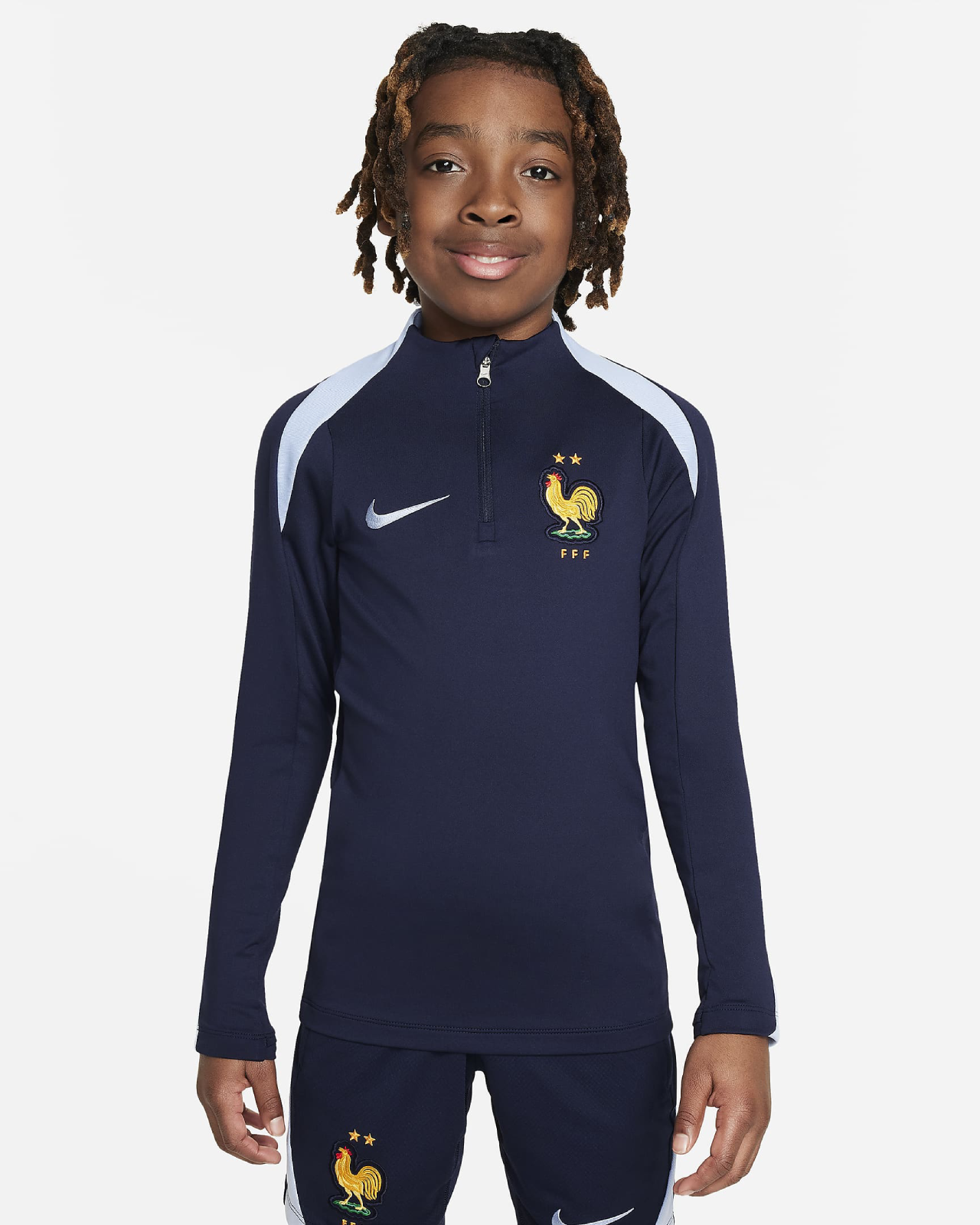 Image of Юношеска Блуза NIKE FFF Y NK DF STRK DRILL TOP K - Ballistic-sport