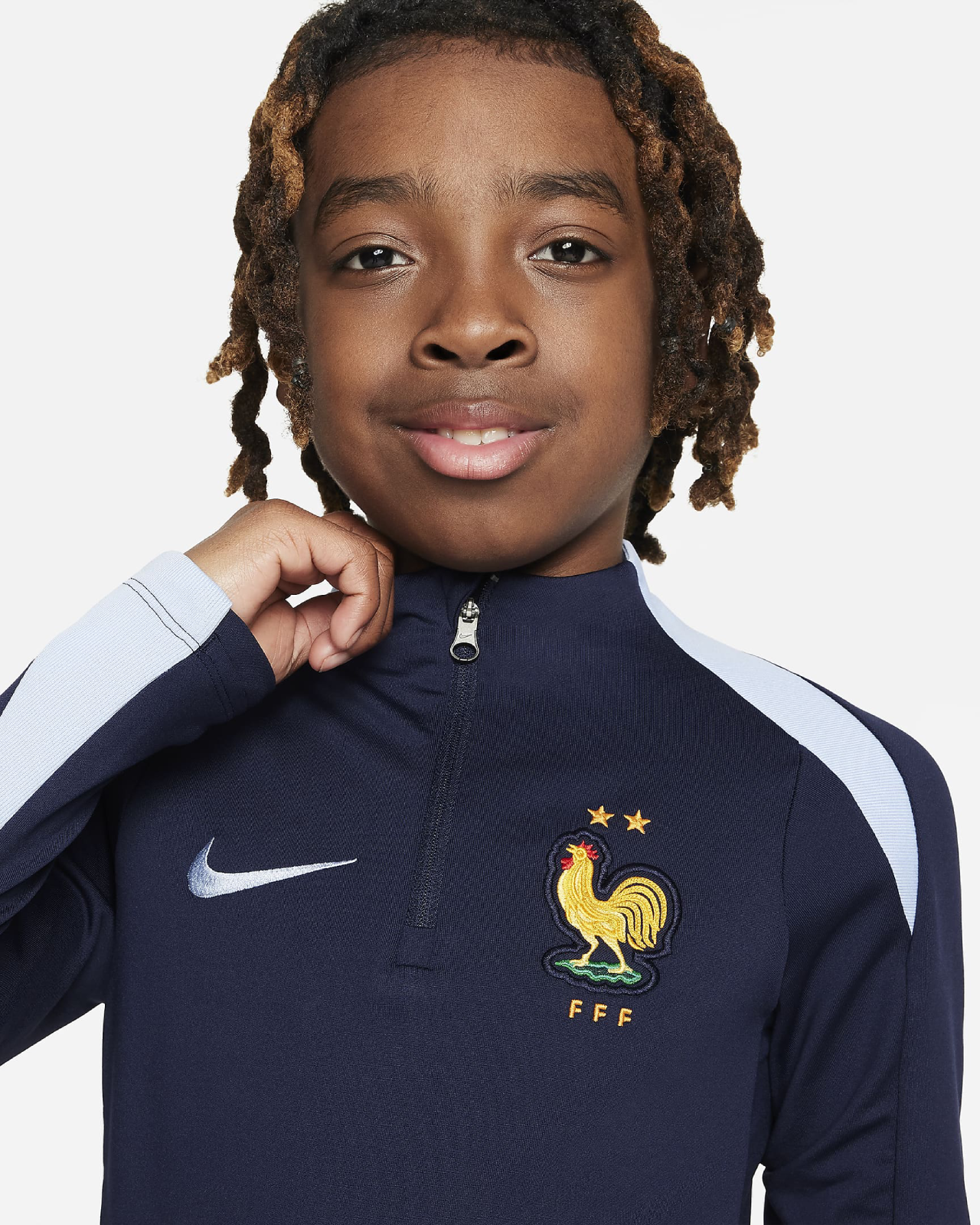 Image of Юношеска Блуза NIKE FFF Y NK DF STRK DRILL TOP K - Ballistic-sport