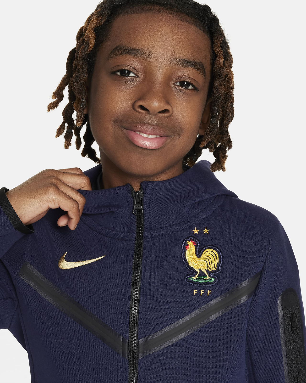 Юношески Суитшърт NIKE FFF B NSW TECH FLC FZ - Ballistic-sport