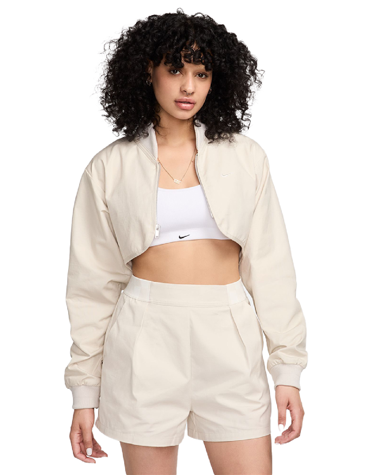 Women's Jacket NIKE W NSW CLCCTN CROP FZ JKT