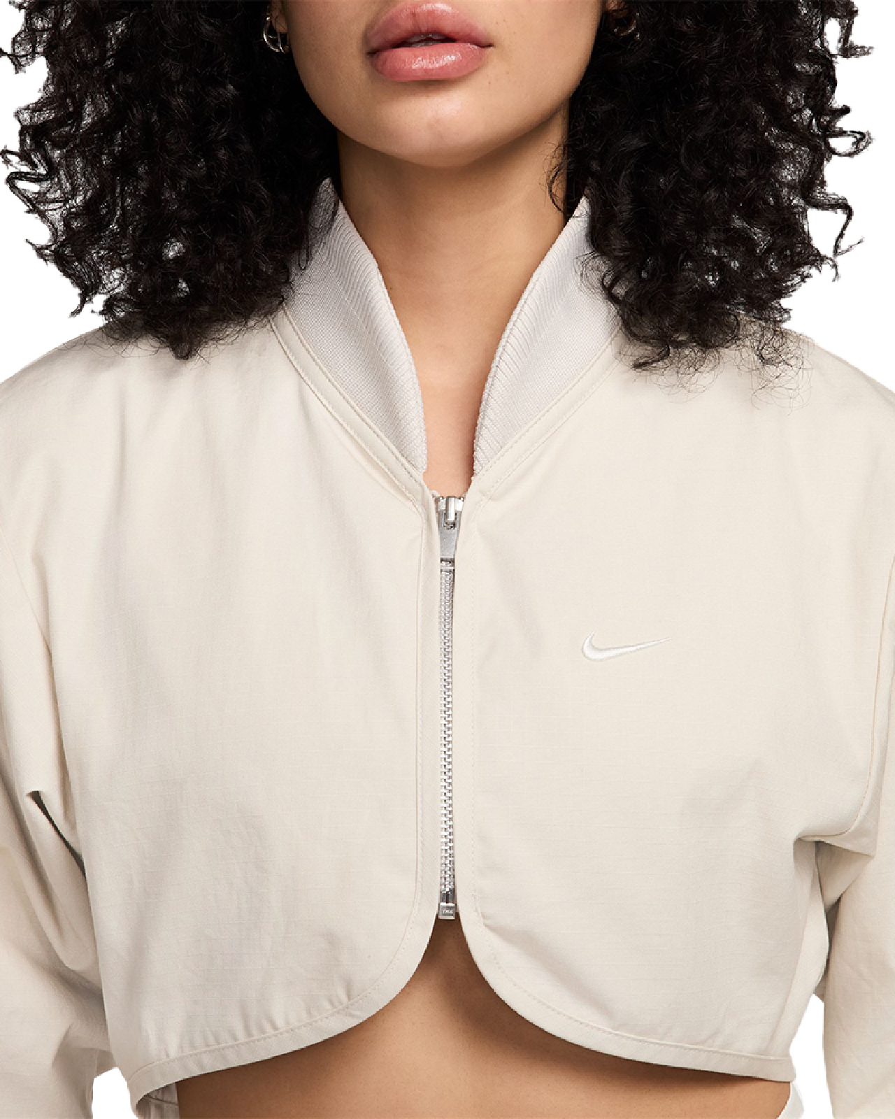 Image of Дамско Яке NIKE W NSW CLCCTN CROP FZ JKT