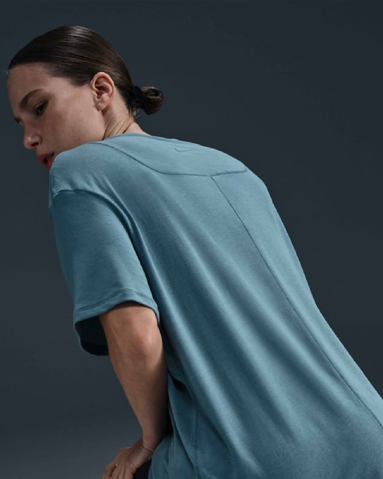 Image of Дамска Тениска NIKE W NK ONE RELAXED DF SS TOP, Балистик, син цвят