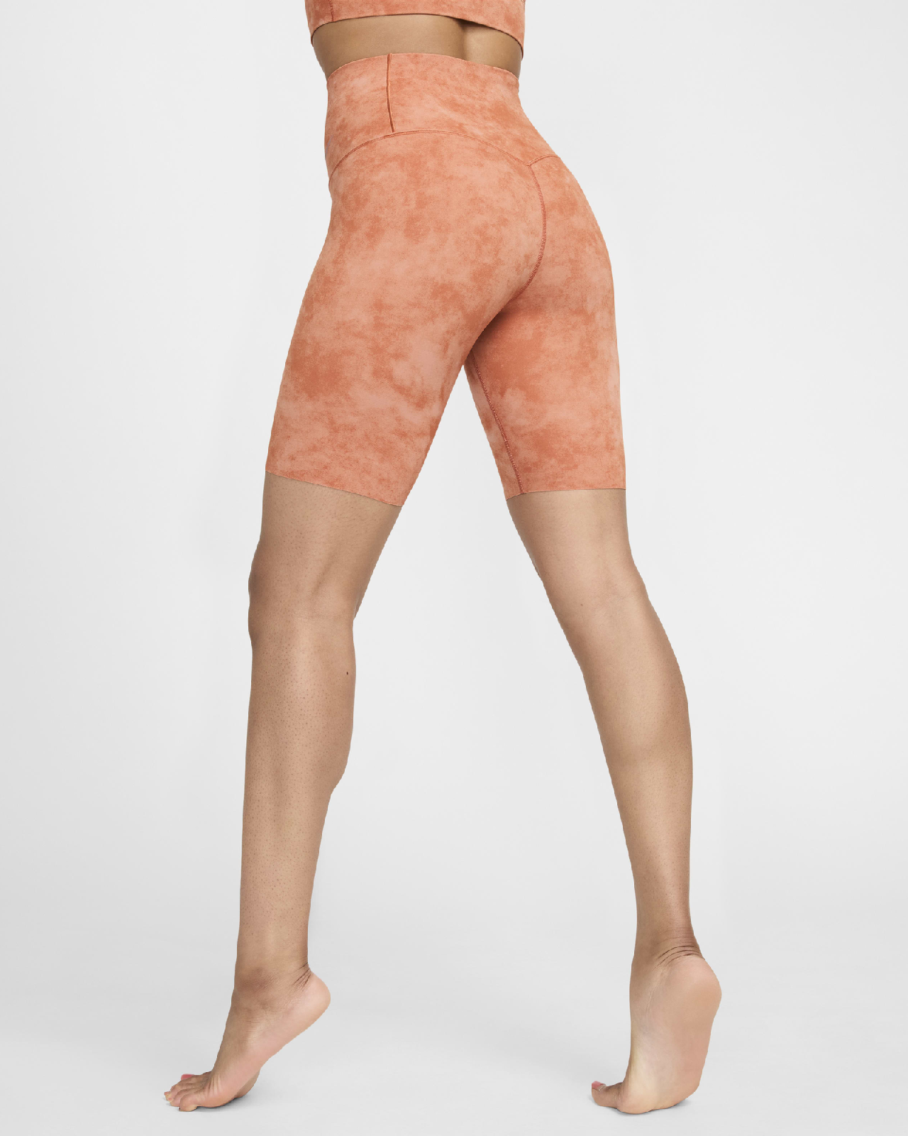 Image of Дамска Тениска NIKE W NK DF ZENVY HR 8IN TDYE SHRT - Ballistic-sport