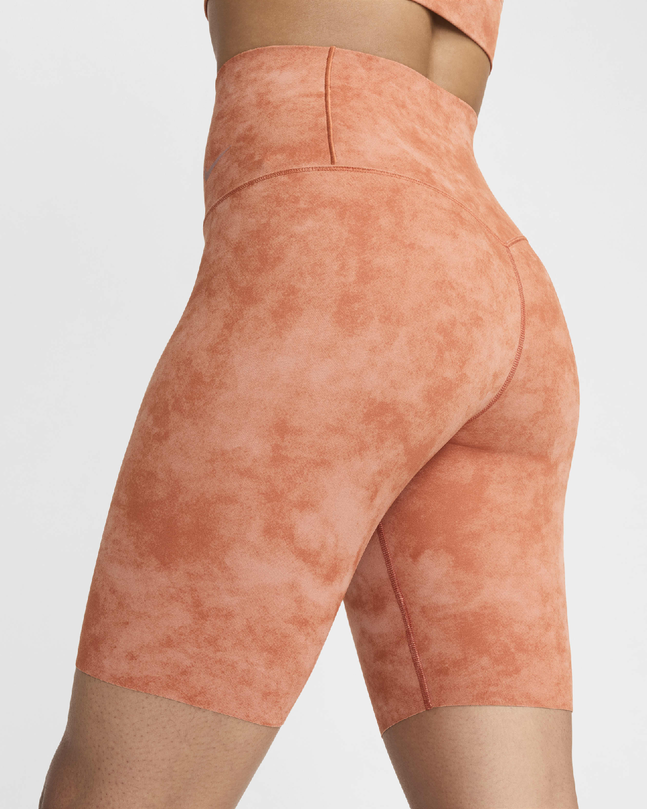 Image of Дамска Тениска NIKE W NK DF ZENVY HR 8IN TDYE SHRT - Ballistic-sport