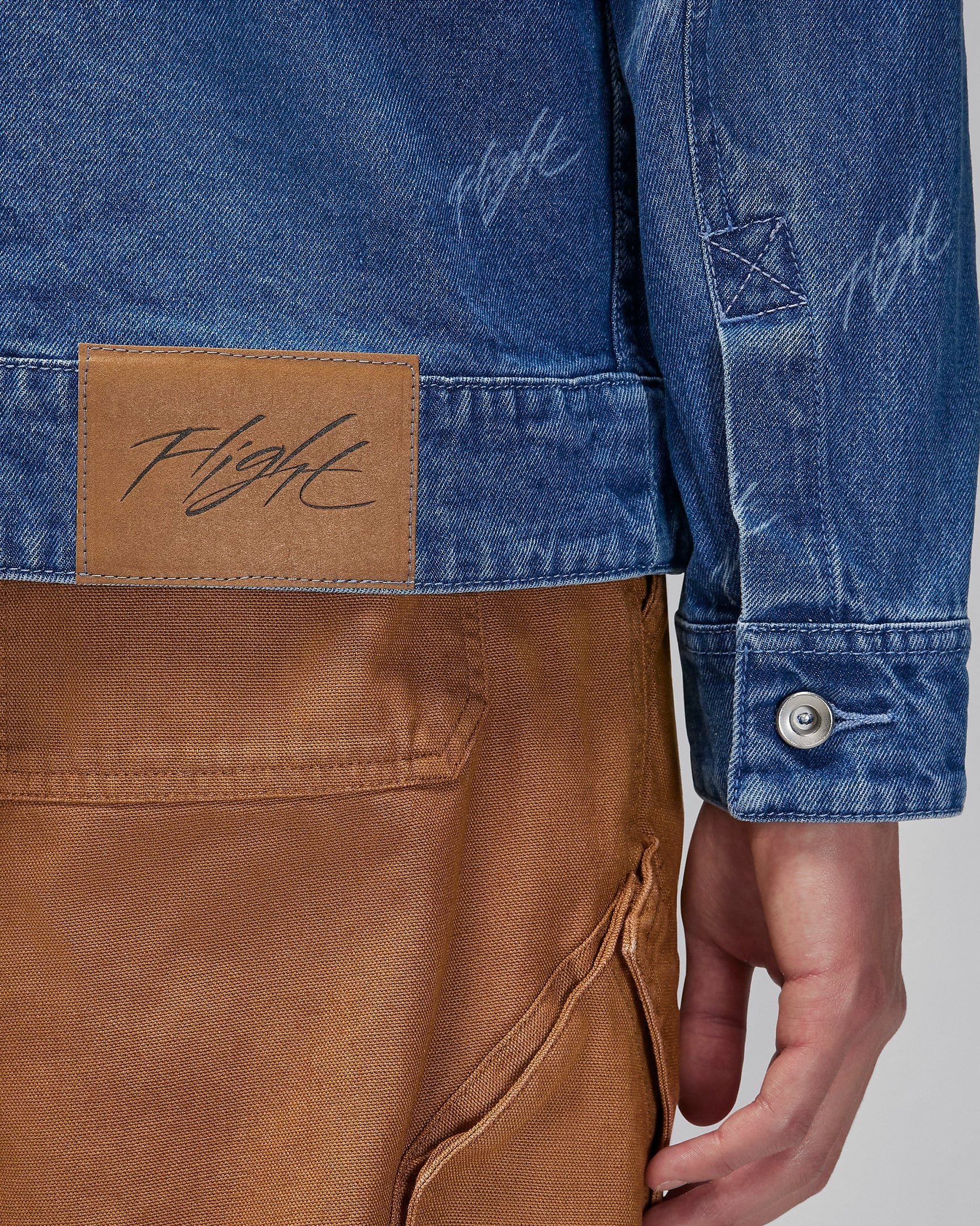 Image of Мъжко Яке NIKE M J FLT HRTG DENIM JKT - Ballistic-sport