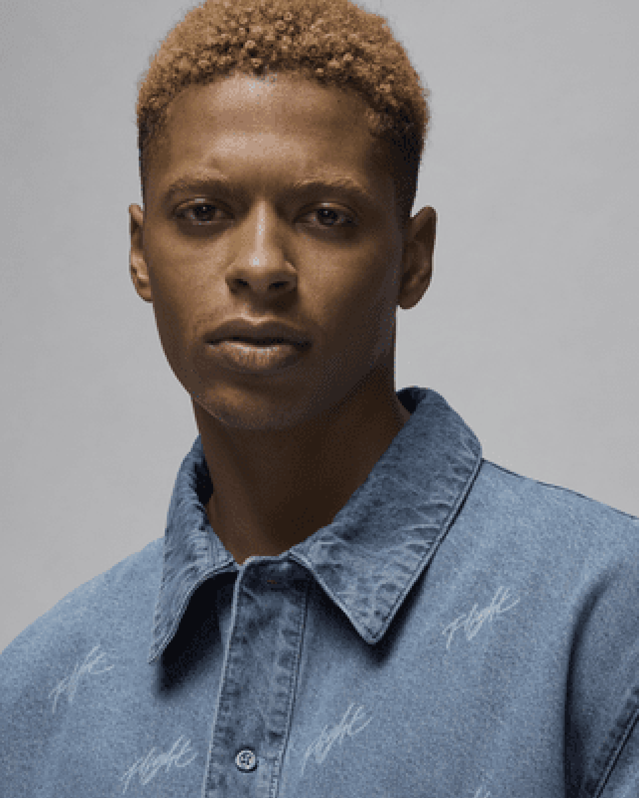 Image of Мъжка Риза NIKE M J AIR JDN DENIM AOP TOP - Ballistic-sport