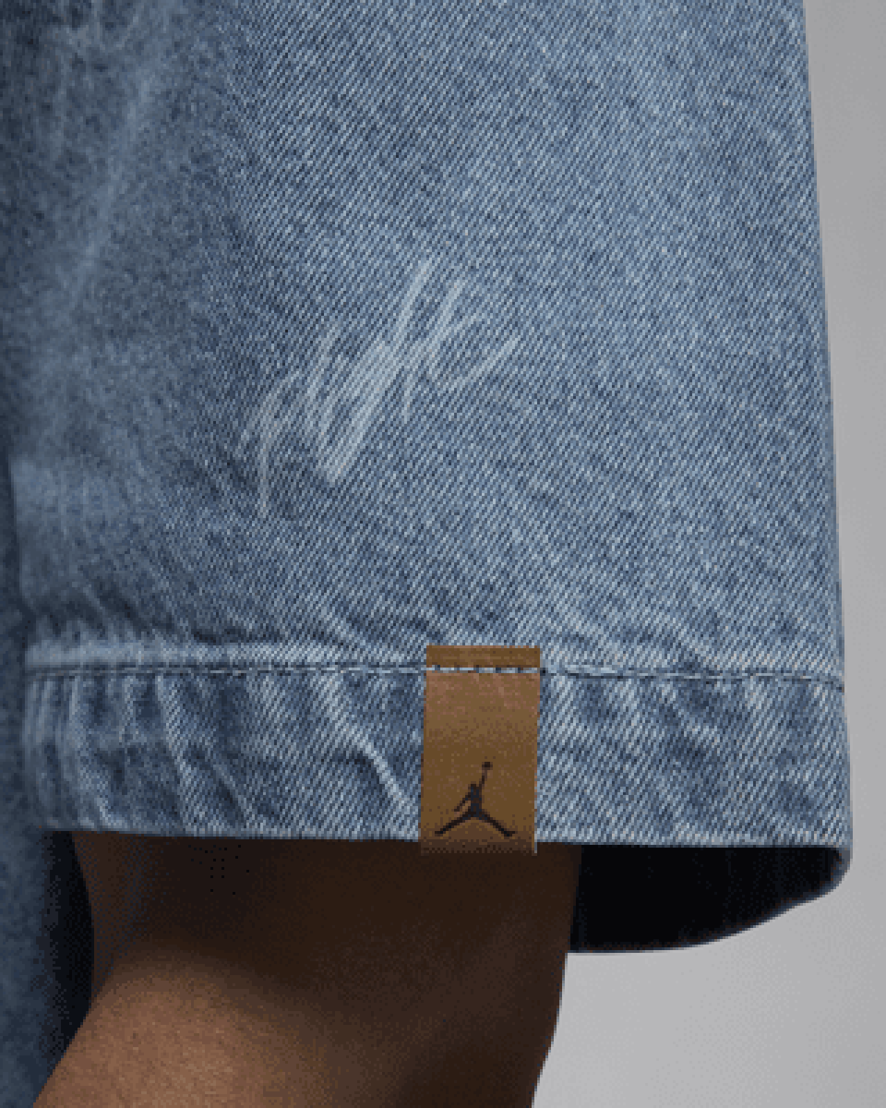 Image of Мъжка Риза NIKE M J AIR JDN DENIM AOP TOP - Ballistic-sport