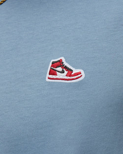 Image of Мъжка Тениска NIKE M J BRAND SNKR PTCH SS CREW - Ballistic-sport
