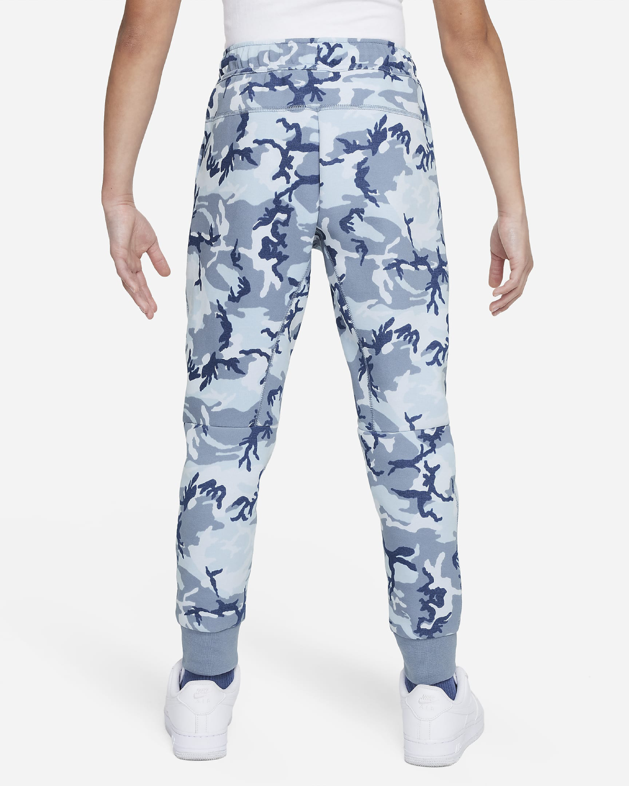 Image of Юношески Панталон NIKE B NSW TCH FLC CAMO BOTTOM - Ballistic-sport