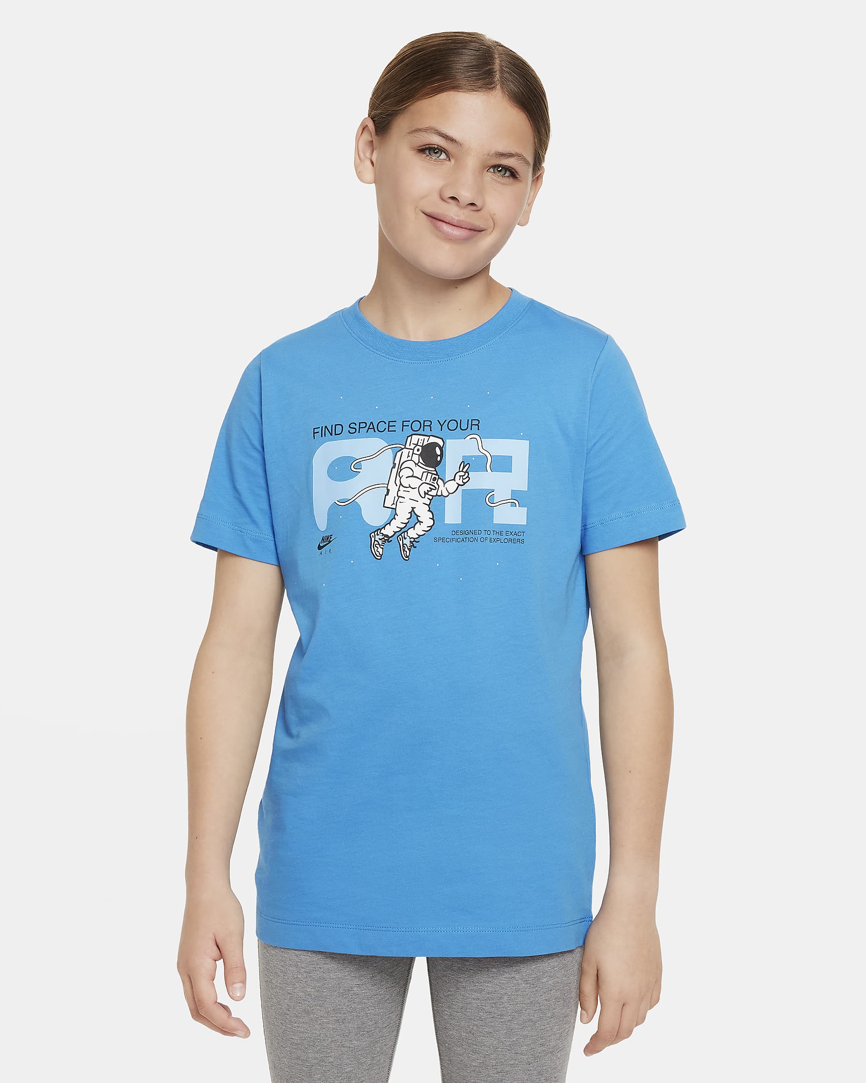 Image of Юношеска Тениска NIKE K NSW TEE AIR 1 - Ballistic-sport