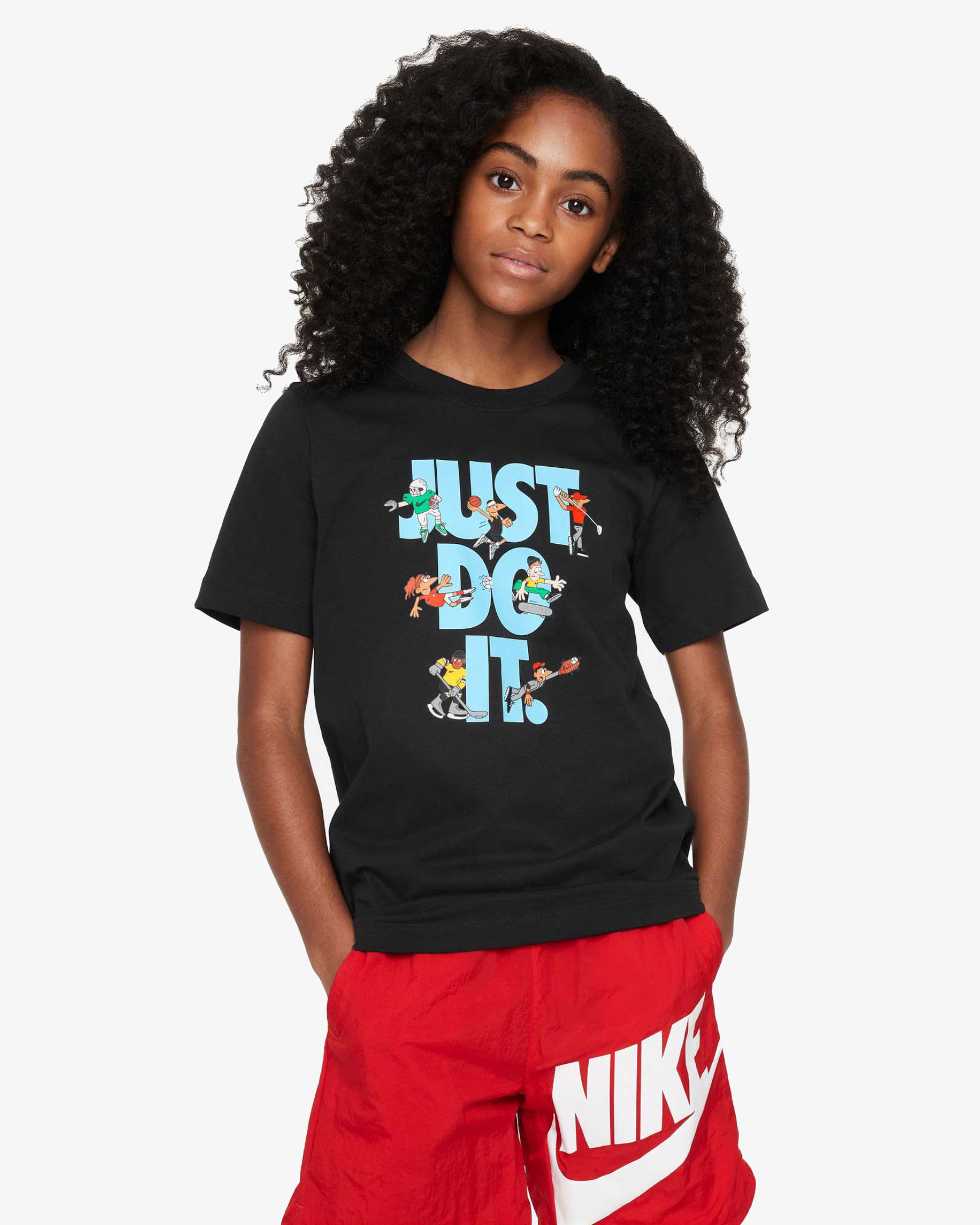 Image of Юношеска Тениска NIKE K NSW TEE JDI MULTI SPORT - Ballistic-sport