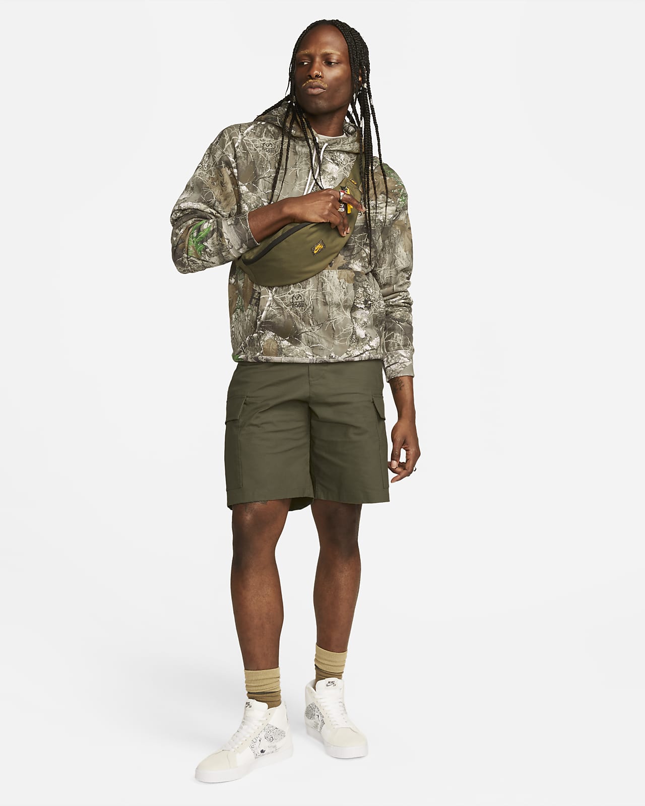 Image of Мъжки Къс панталон NIKE M NK SB KEARNY CARGO SHORT - Ballistic-sport