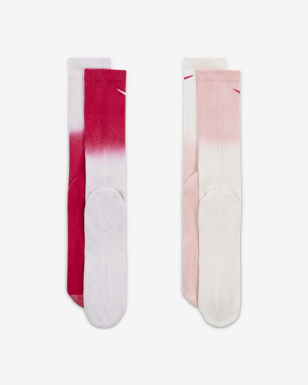 Image of Дамски Чорапи NIKE U NK EVERYDAY PLUS CUSH CREW 2PR – 144 D - Ballistic-sport