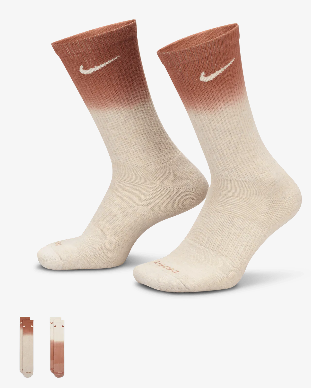 Image of Unisex Socks NIKE U NK EVERYDAY PLUS CUSH CREW 2PR – 144 D
