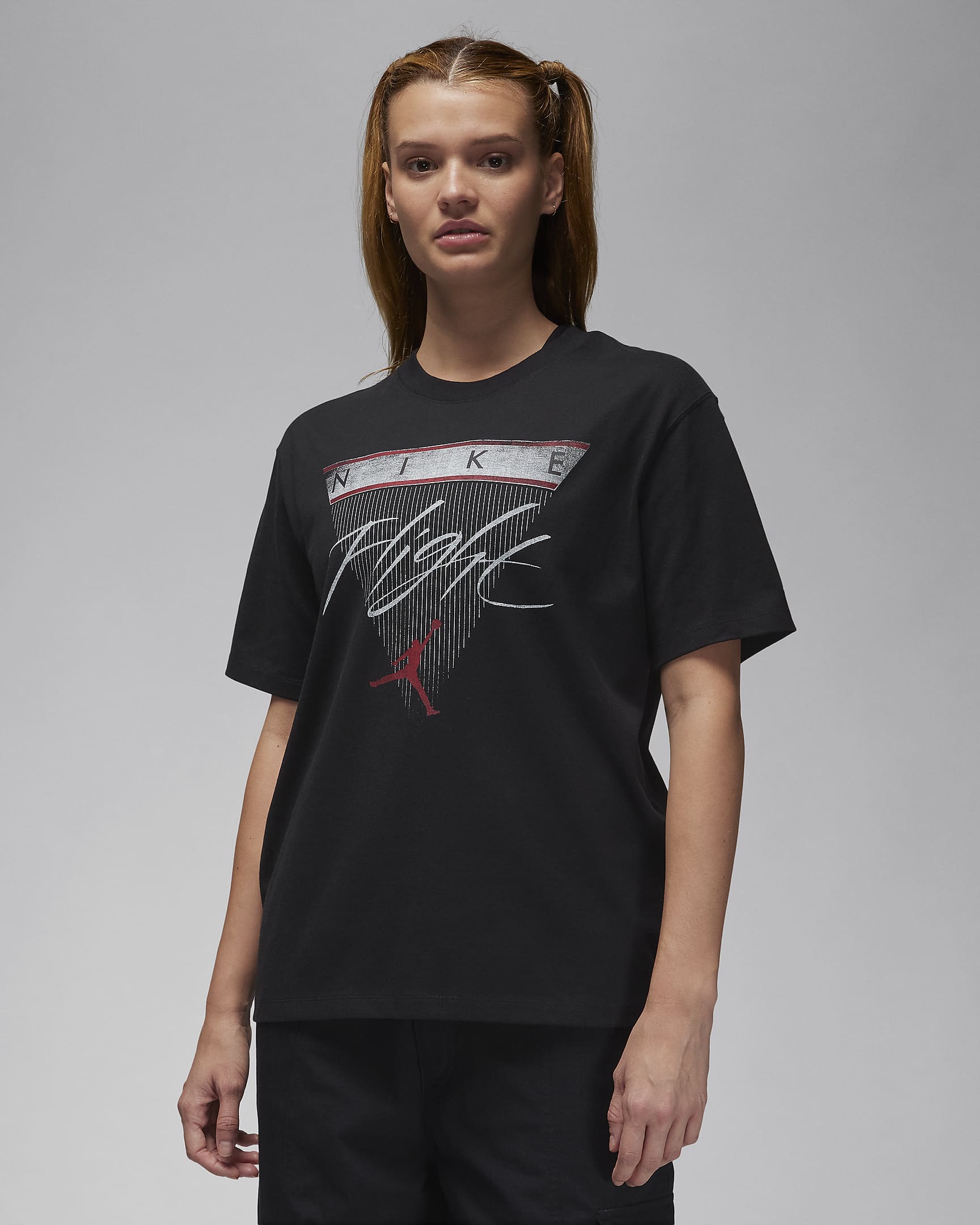 Дамска Тениска NIKE W J SS GF GFX FLT TEE - Ballistic-sport