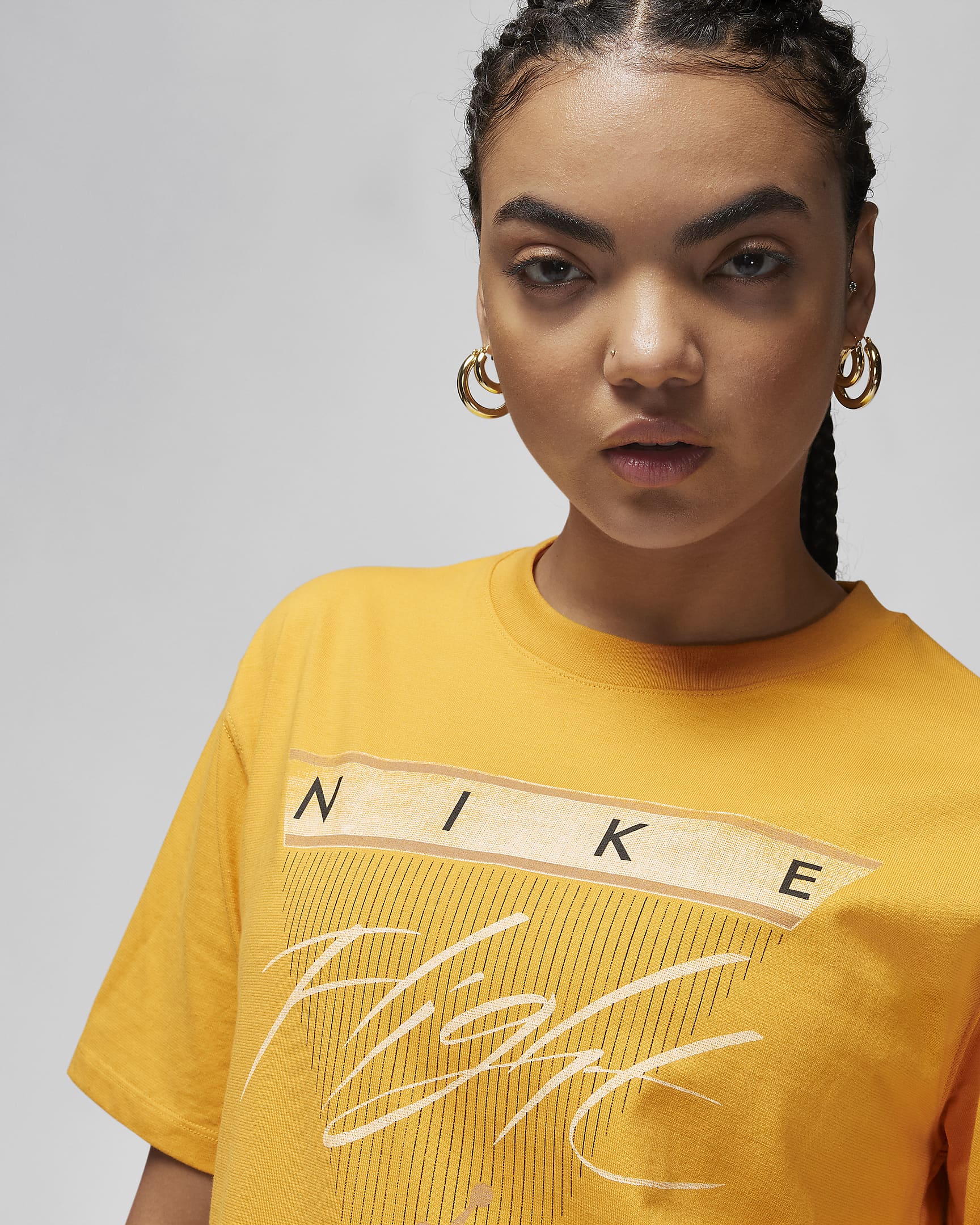 Дамска Тениска NIKE W J SS GF GFX FLT TEE