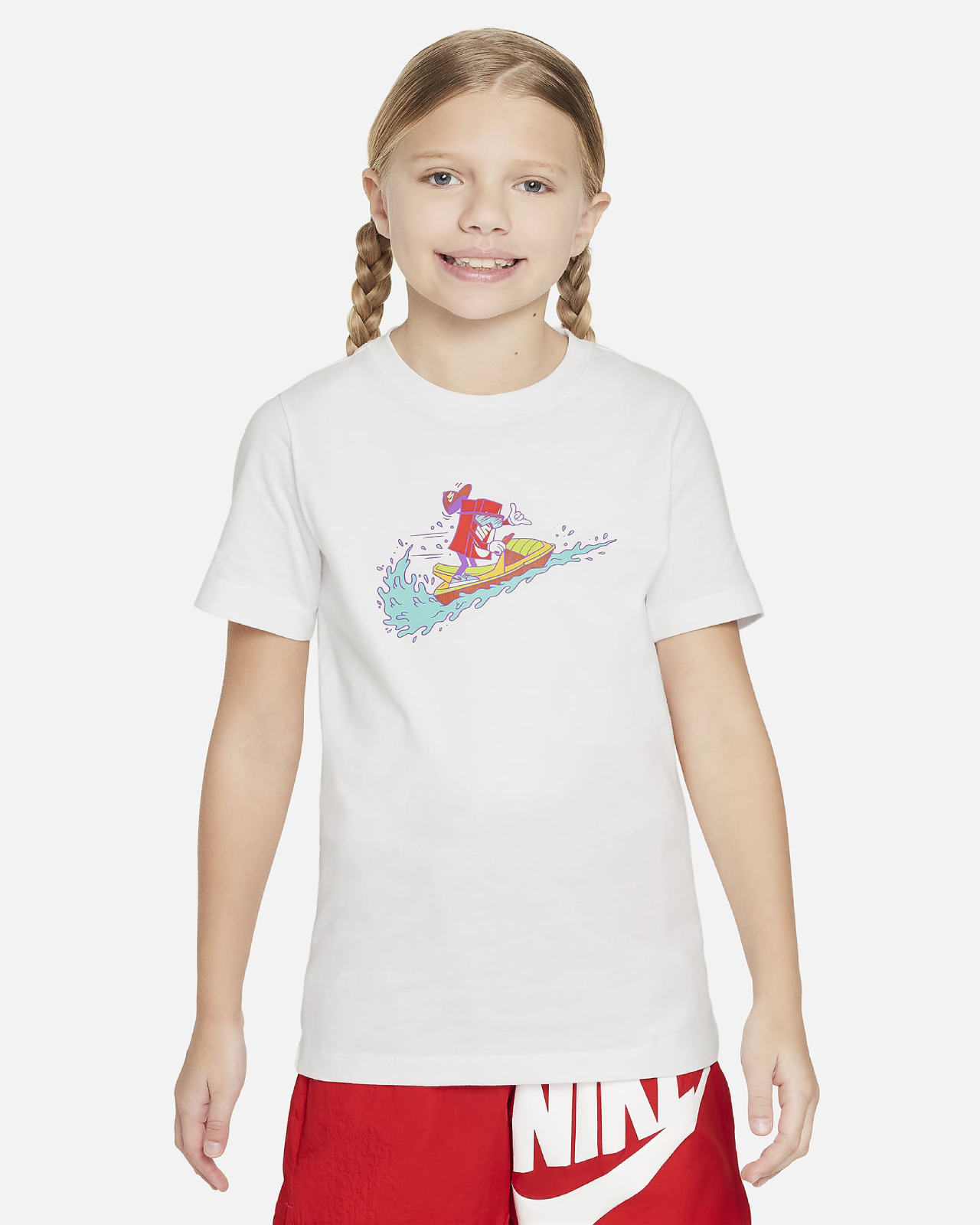 Image of Юношеска Тениска NIKE K NSW TEE BOXY 1 - Ballistic-sport