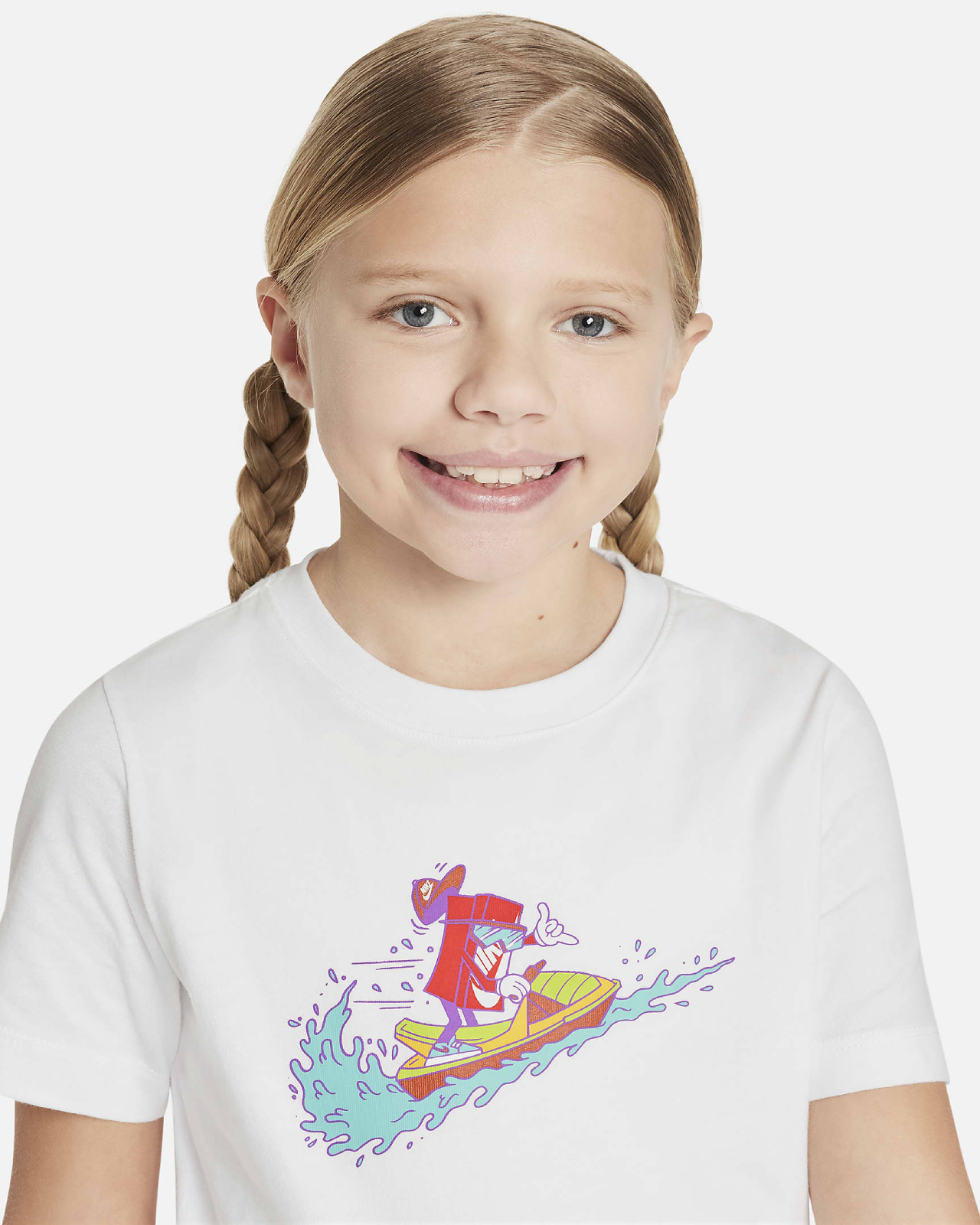 Image of Юношеска Тениска NIKE K NSW TEE BOXY 1 - Ballistic-sport