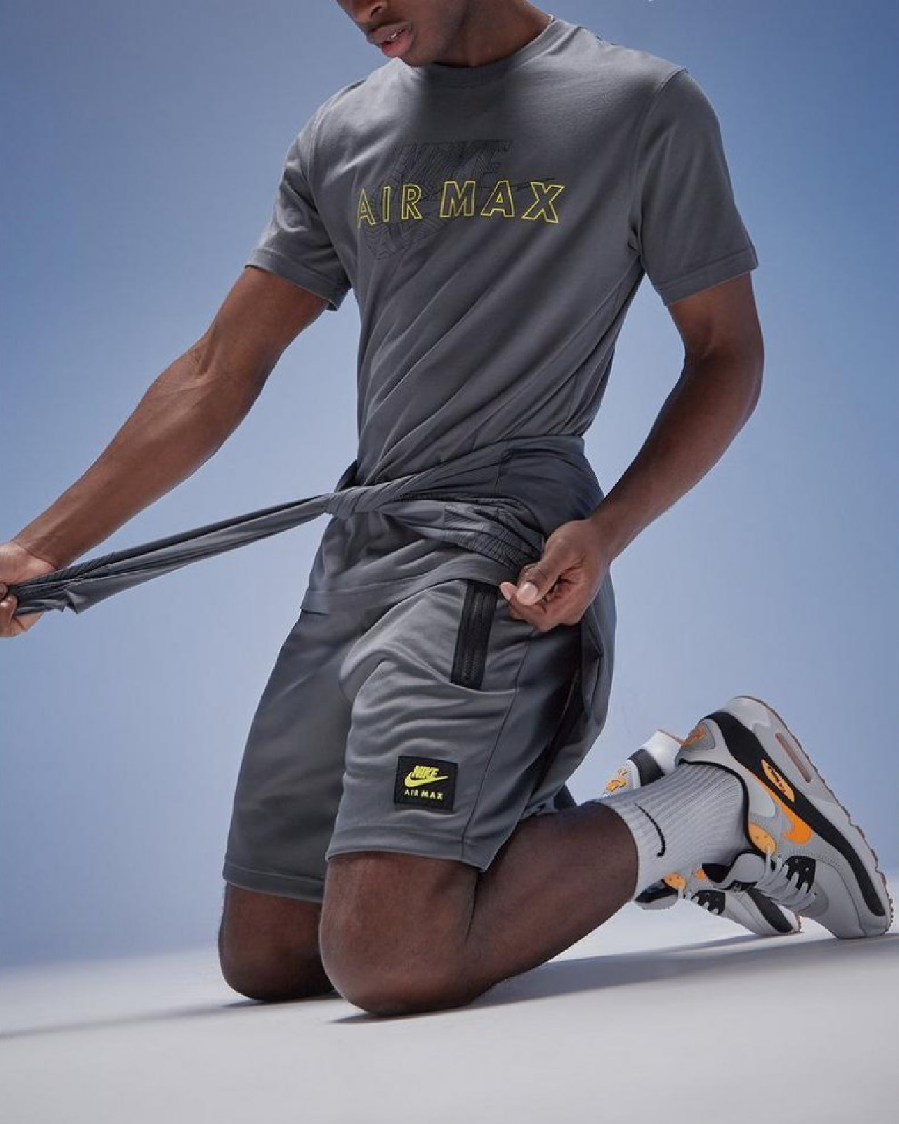 Мъжки Къс панталон NIKE M NSW AIR MAX PK SHORT - Ballistic-sport