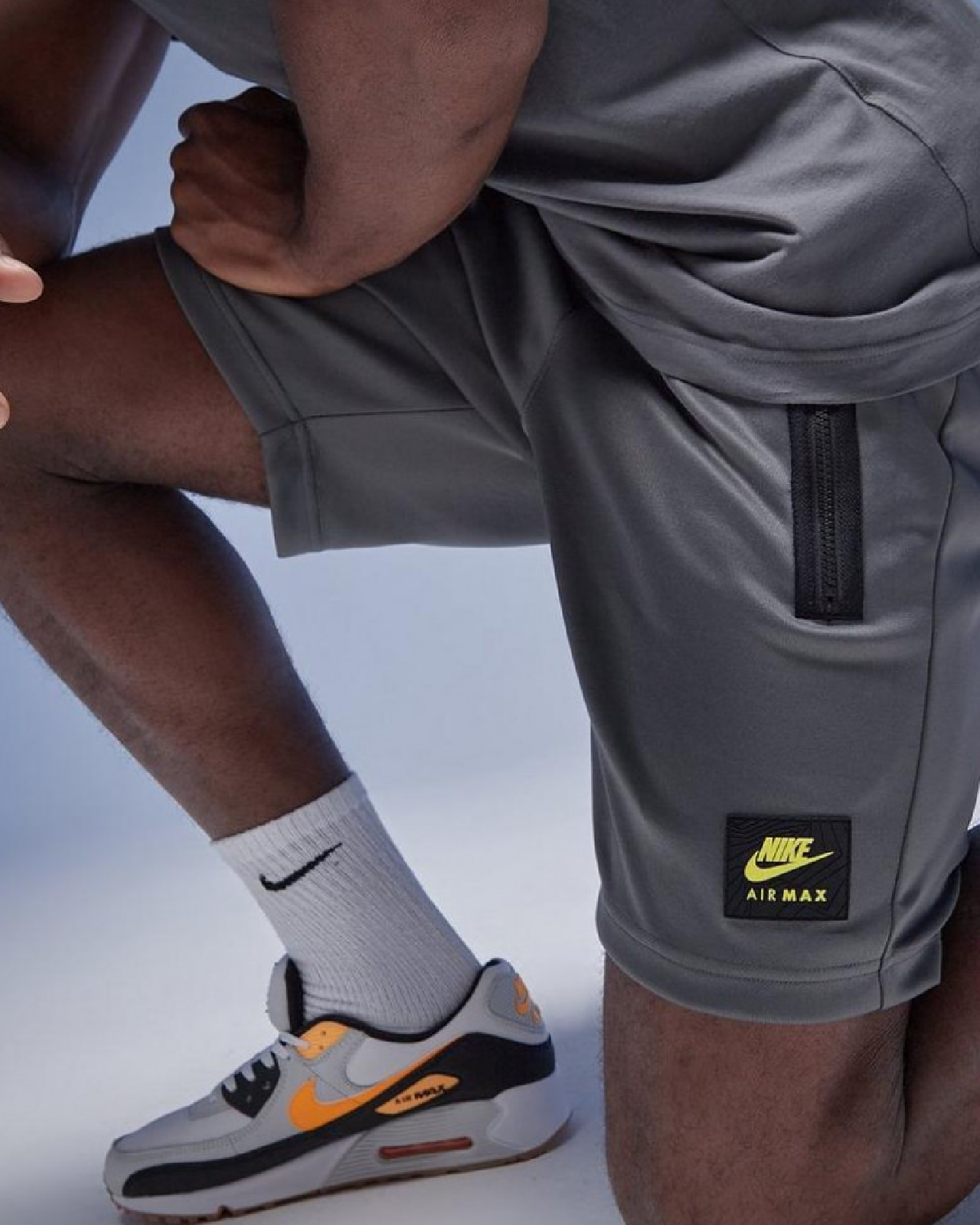 Мъжки Къс панталон NIKE M NSW AIR MAX PK SHORT - Ballistic-sport