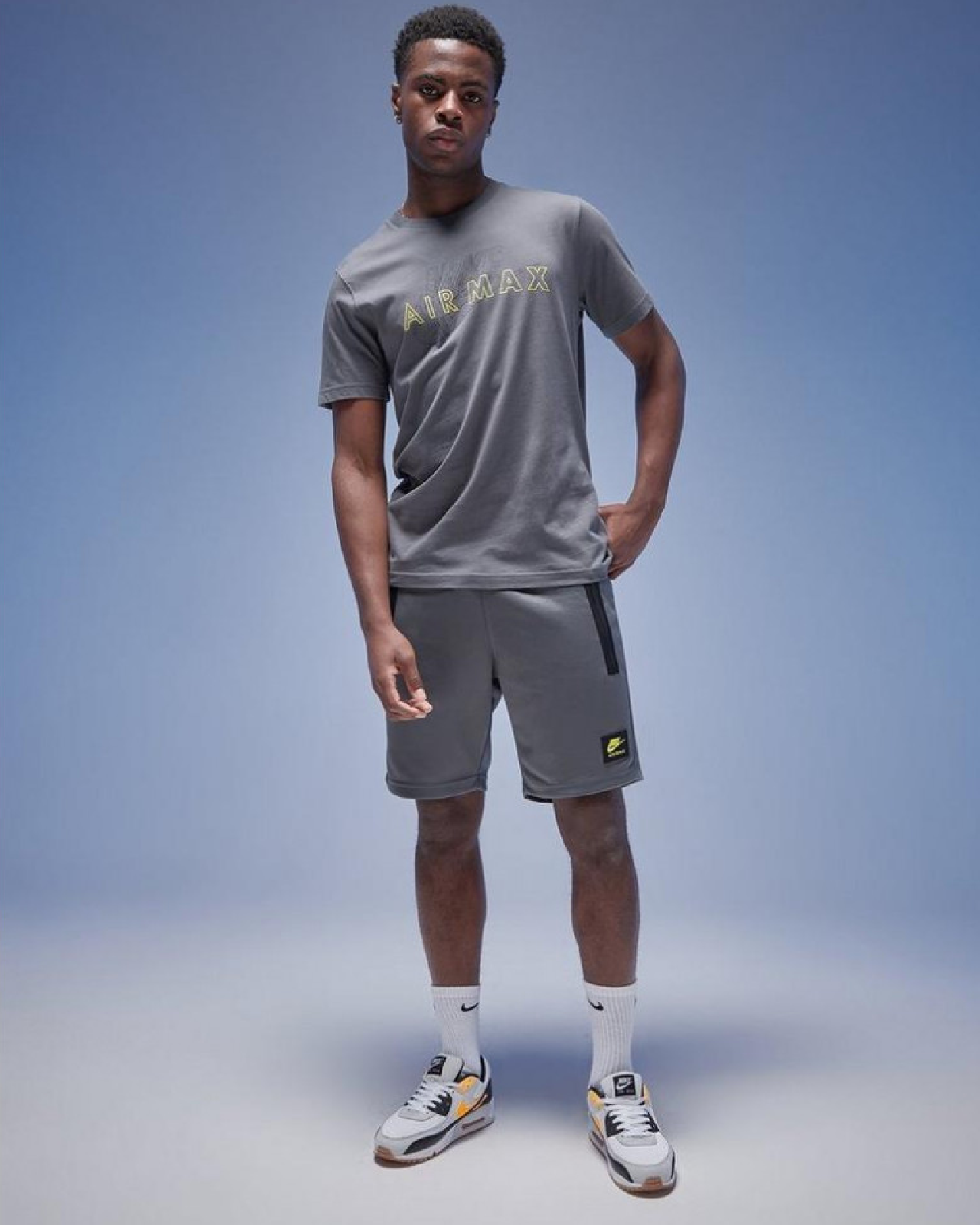 Мъжки Къс панталон NIKE M NSW AIR MAX PK SHORT - Ballistic-sport