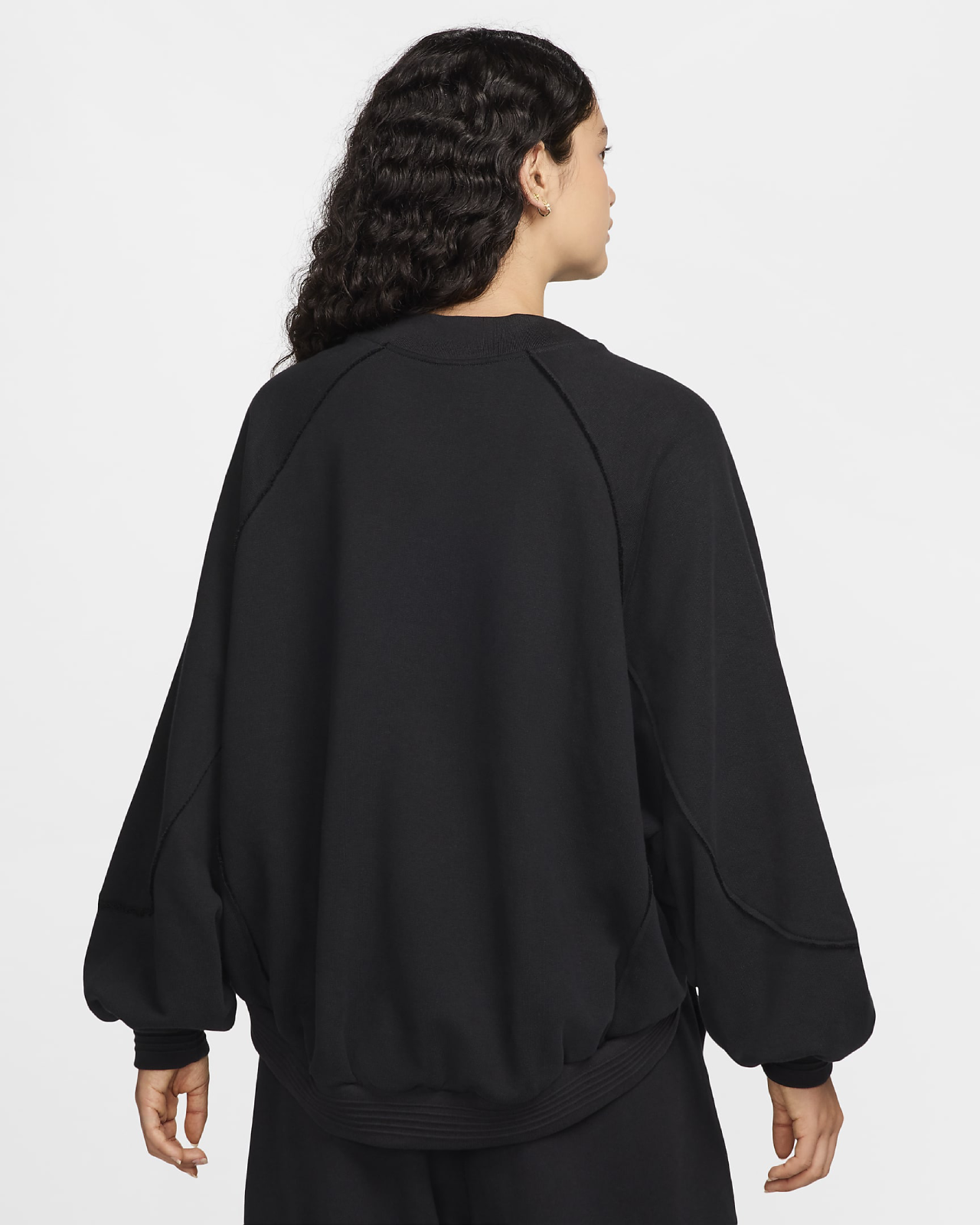 Дамски Суитшърт NIKE W NSW CLLCTN OS FT CREW MDC - Ballistic-sport