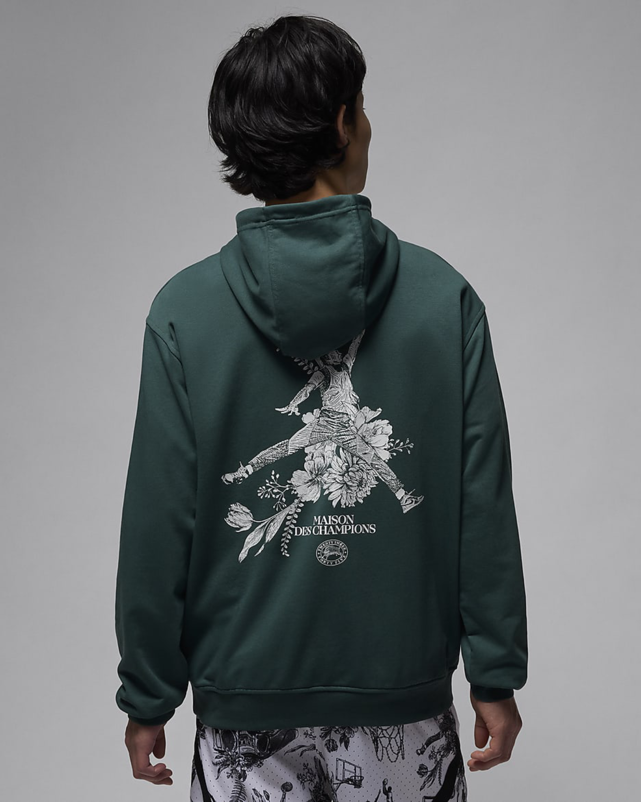 Мъжки Суитшърт NIKE M J DF SPRT GFX FLC PO - Ballistic-sport