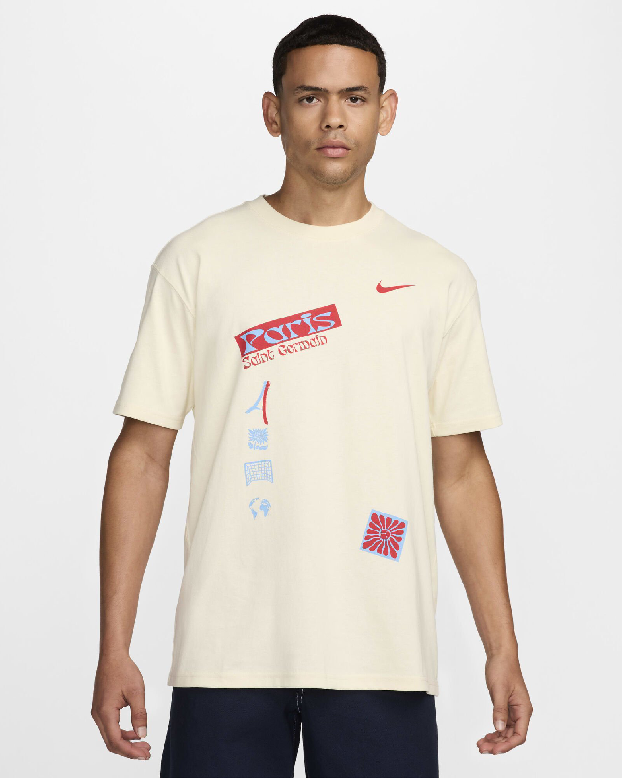 Мъжка Тениска NIKE PSG M NK MAX90 EARTH TEE