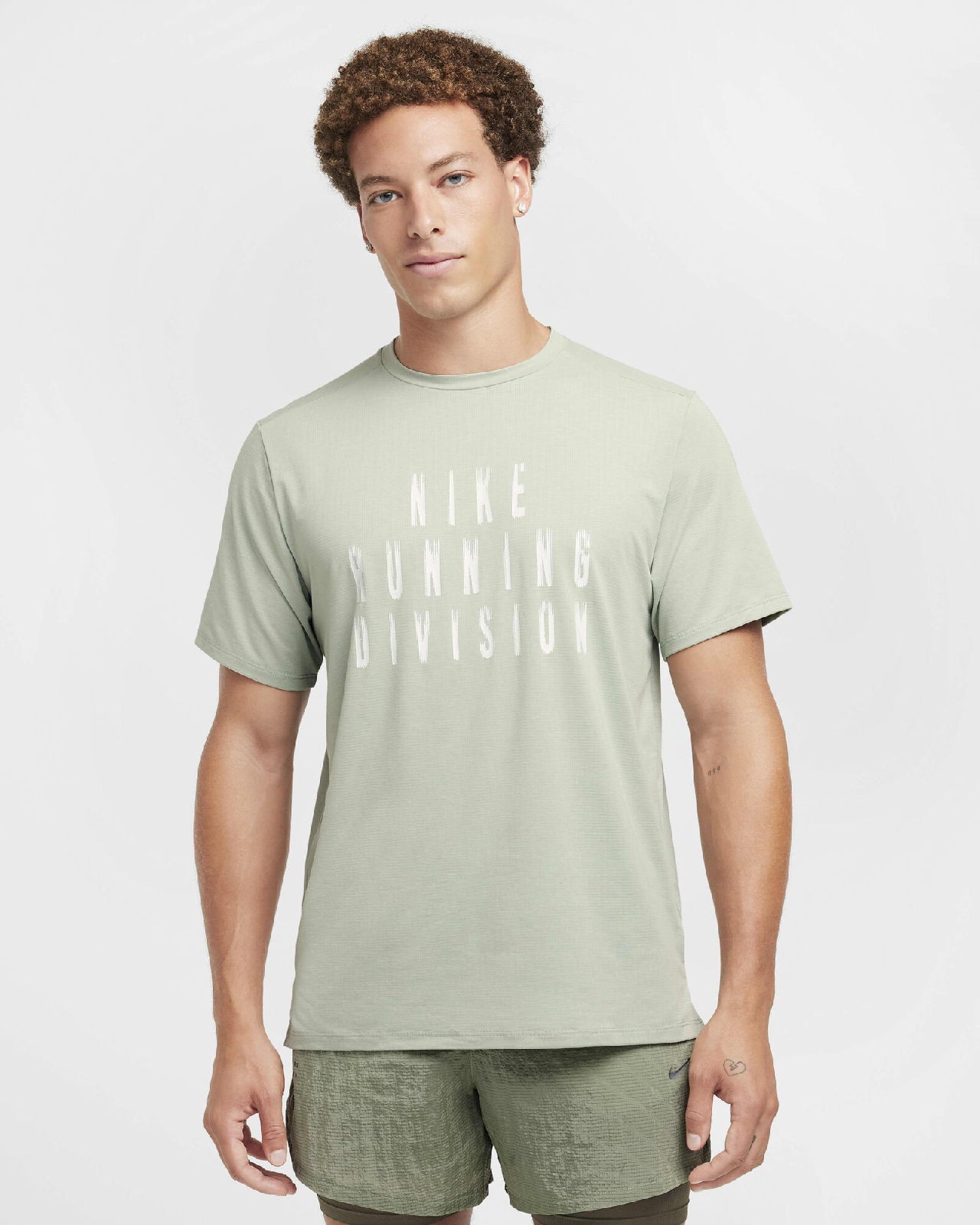 Men's T-Shirt NIKE M NK DF RISE 365 RUN DIV SS
