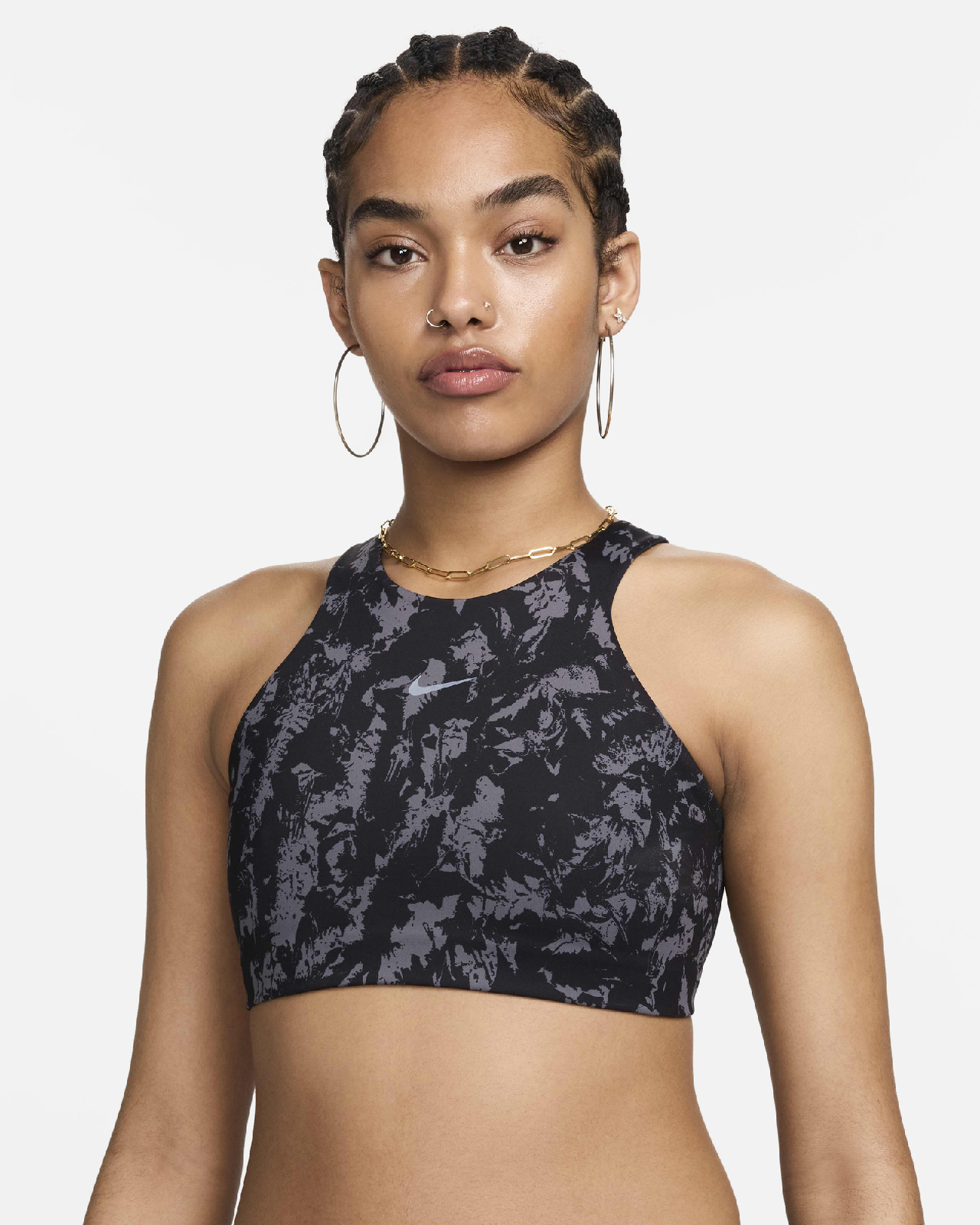 Image of Дамско Бюстие NIKE W NK ALATE CURVE AOP BRA - Ballistic-sport