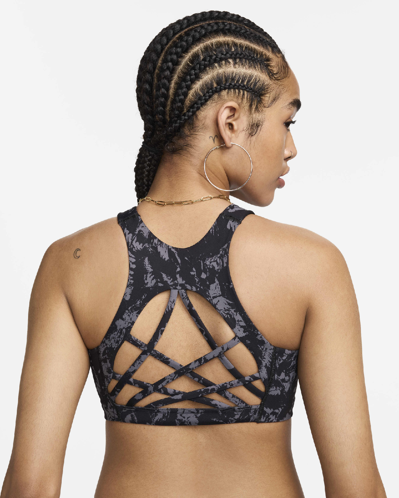 Image of Дамско Бюстие NIKE W NK ALATE CURVE AOP BRA - Ballistic-sport