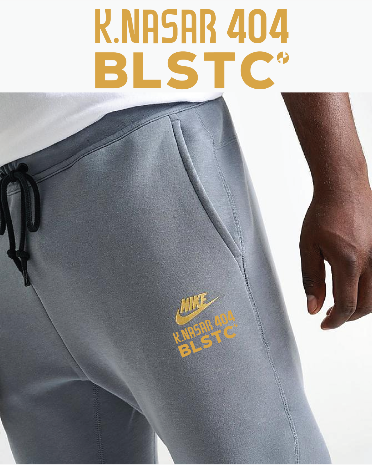 Men's Pants NIKE M NK TCH FLEECE JGGR KARLOS NASAR
