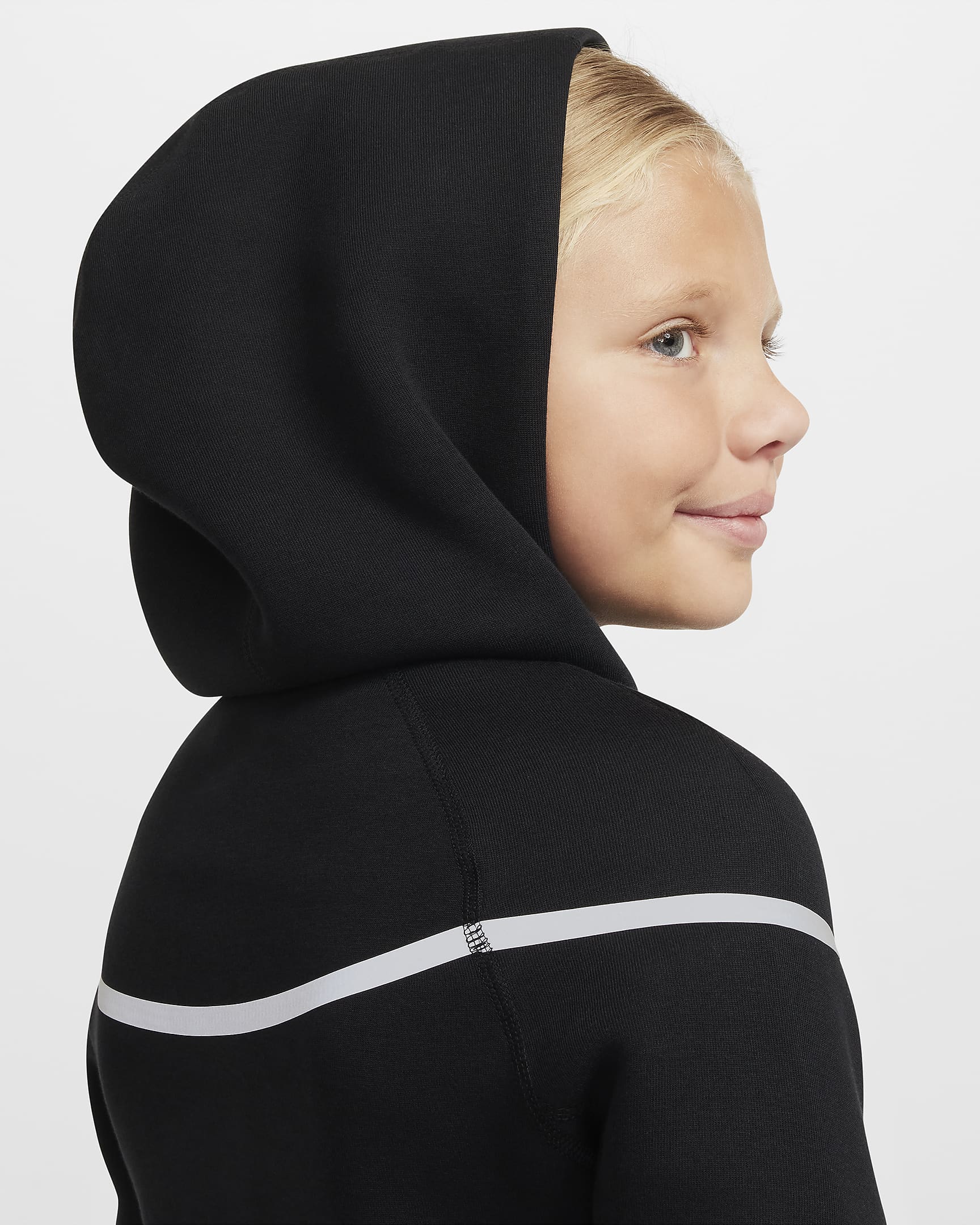 Юношески Суитшърт NIKE B NSW TCH FLC SSNL TF+ WR FZ - Ballistic-sport
