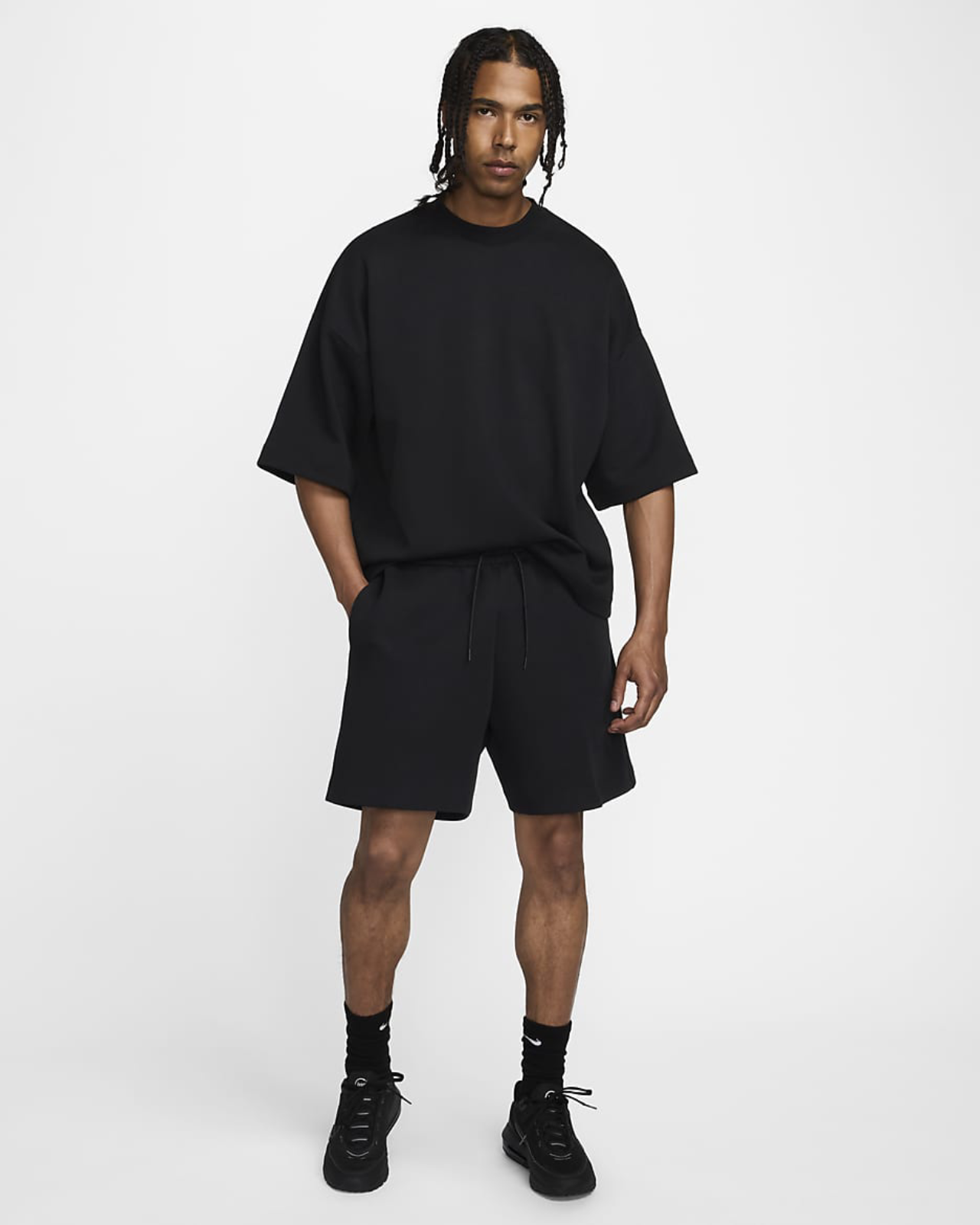 Мъжки Къс панталон NIKE M NK TCH FLC SHORT RI - Ballistic-sport