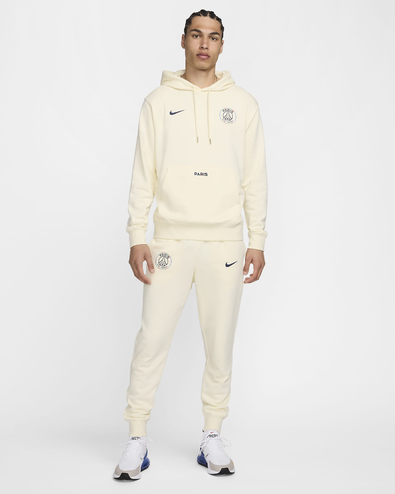 Мъжки Суитшърт NIKE PSG M NSW CLUB HDY PO FT UP GX - Ballistic-sport