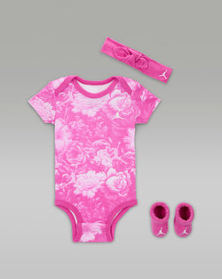 Image of Бебешки Комплект NIKE JHG GIRLS BRKLYN ESS AOP 3PC S - Ballistic-sport