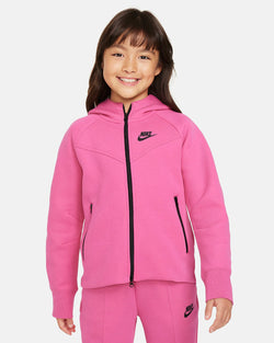 Image of Юношески Суитшърт NIKE G NSW TCH FLC HD FZ LS - Ballistic-sport