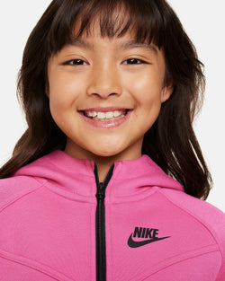 Image of Юношески Суитшърт NIKE G NSW TCH FLC HD FZ LS - Ballistic-sport