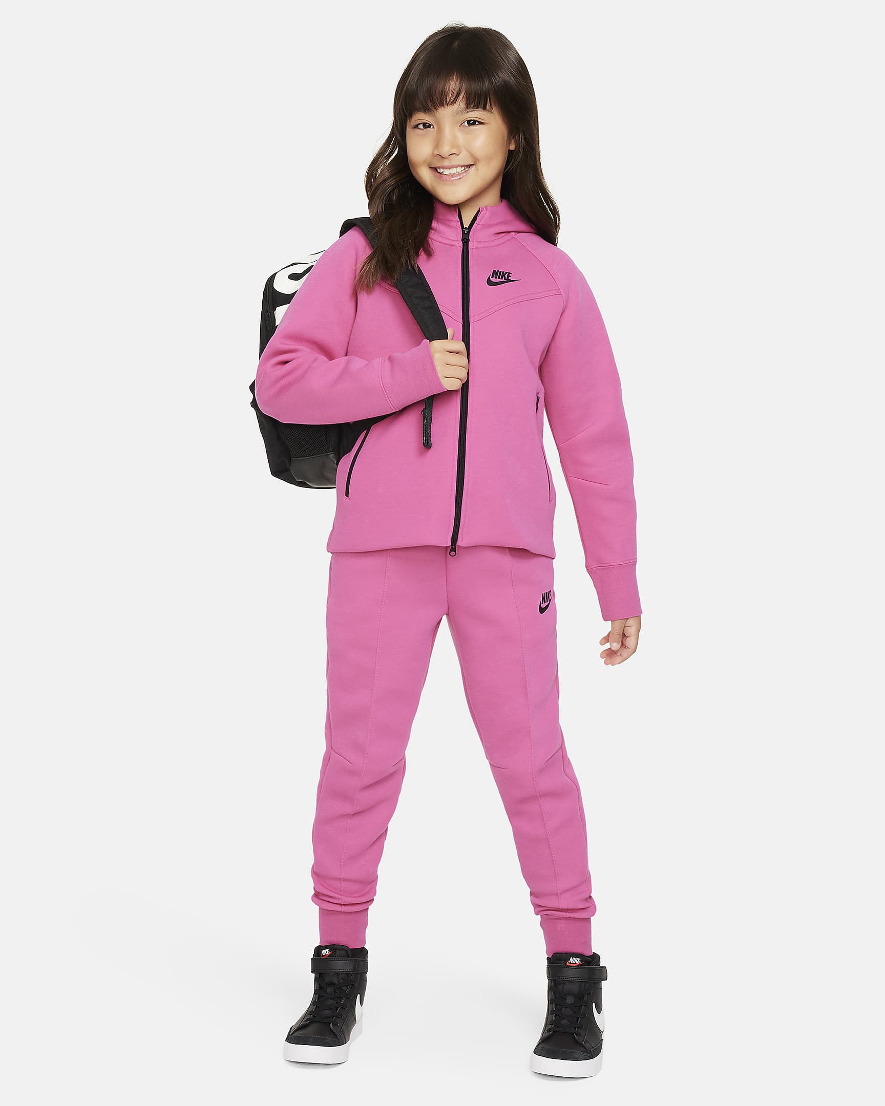 Юношески Суитшърт NIKE G NSW TCH FLC HD FZ LS - Ballistic-sport