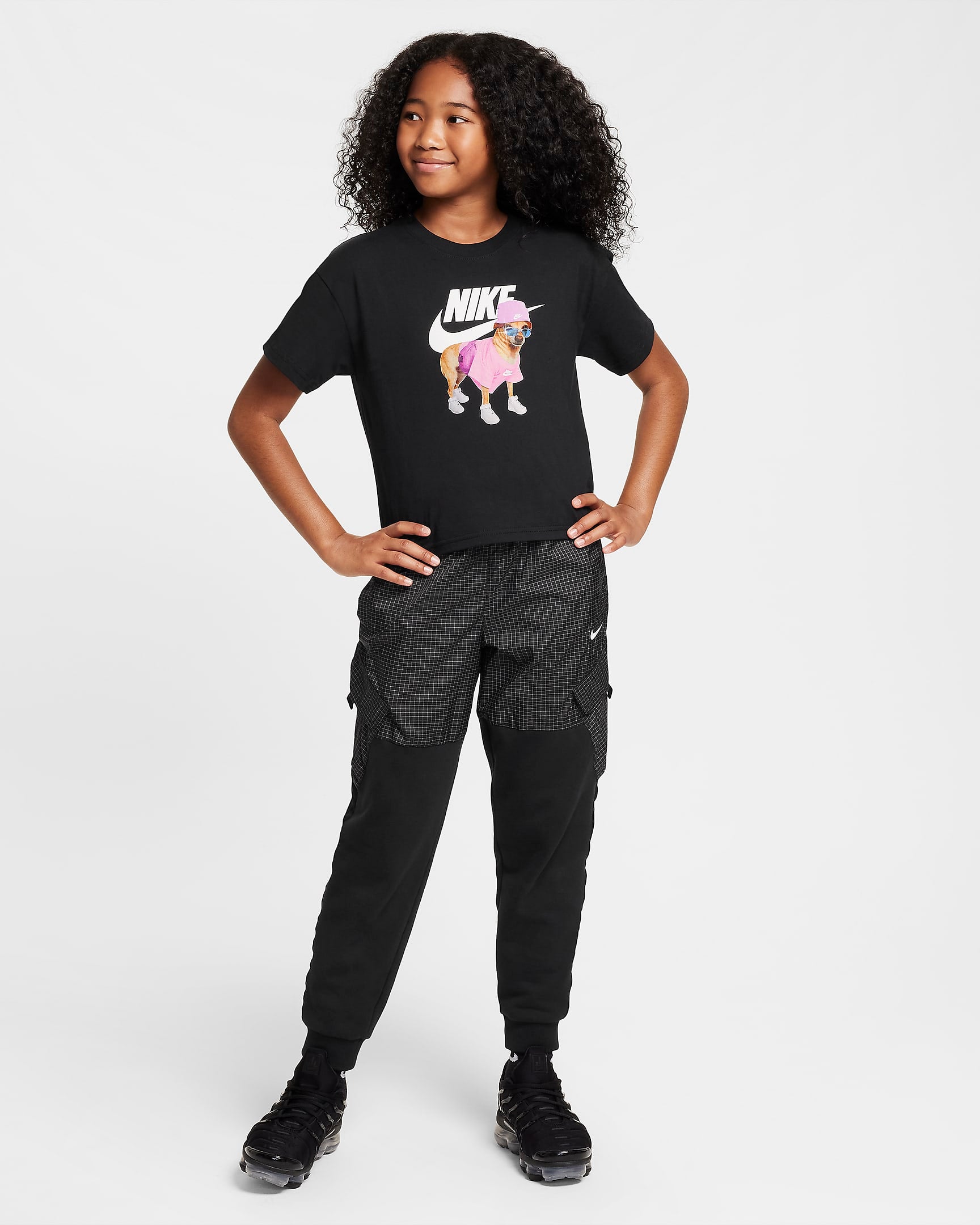 Image of Юношеска Тениска NIKE G NSW TEE KC 2 - Ballistic-sport