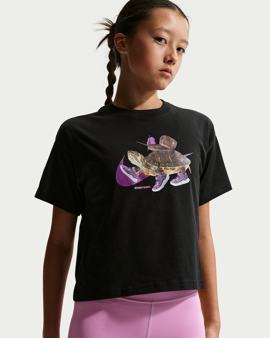 Image of Детска Тениска NIKE G NSW TEE OC BOXY SLOW II0884-010- Ballistic sport, Балистик