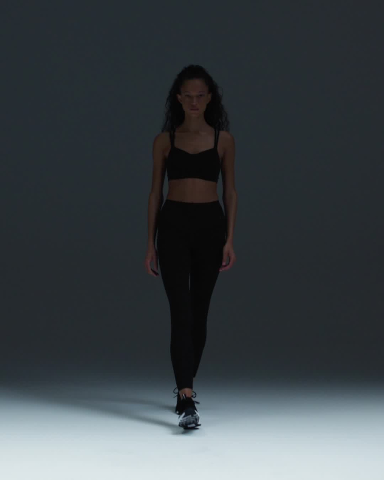 Image of Дамски Клин NIKE W NK DF ZENVY HR 7/8 RIB TGHT - Ballistic-sport