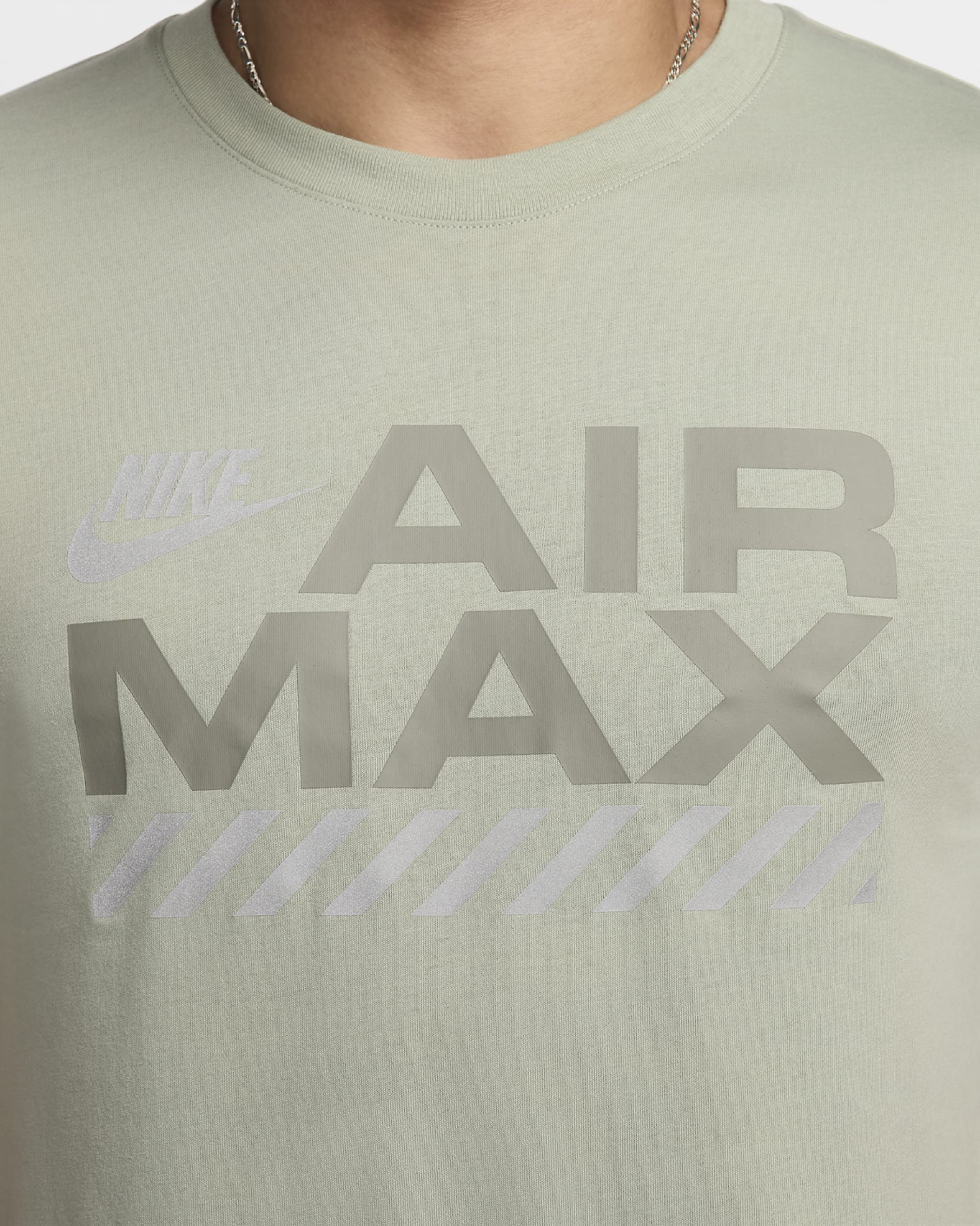 Image of Мъжка Тениска NIKE M NSW AIR MAX SS TEE HF6597-370 - Ballistic sport, Балистик