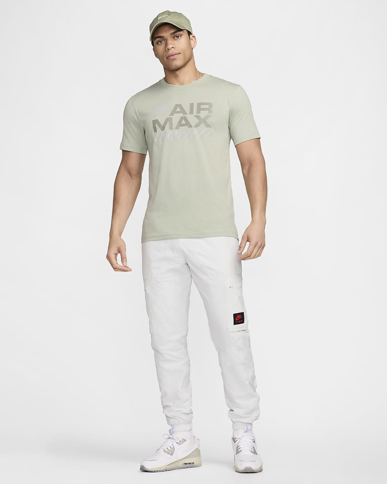 Image of Мъжка Тениска NIKE M NSW AIR MAX SS TEE HF6597-370 - Ballistic sport, Балистик