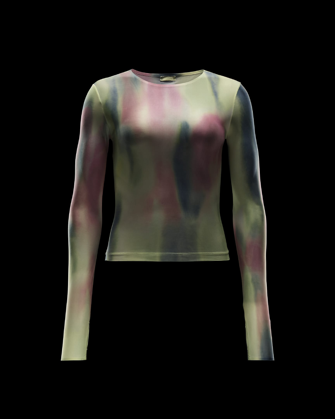 Image of Дамска Блуза  NIKE W NK DF ADY SHEER LS AOP - Ballistic-sport