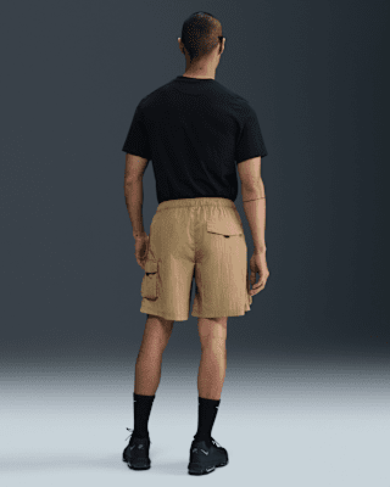 Image of Мъжки Къс панталон NIKE M NK TECH WOVEN CARGO SHORT HJ0677-297 карго панталон, бежов цвят, Ballistic sport, Балистик