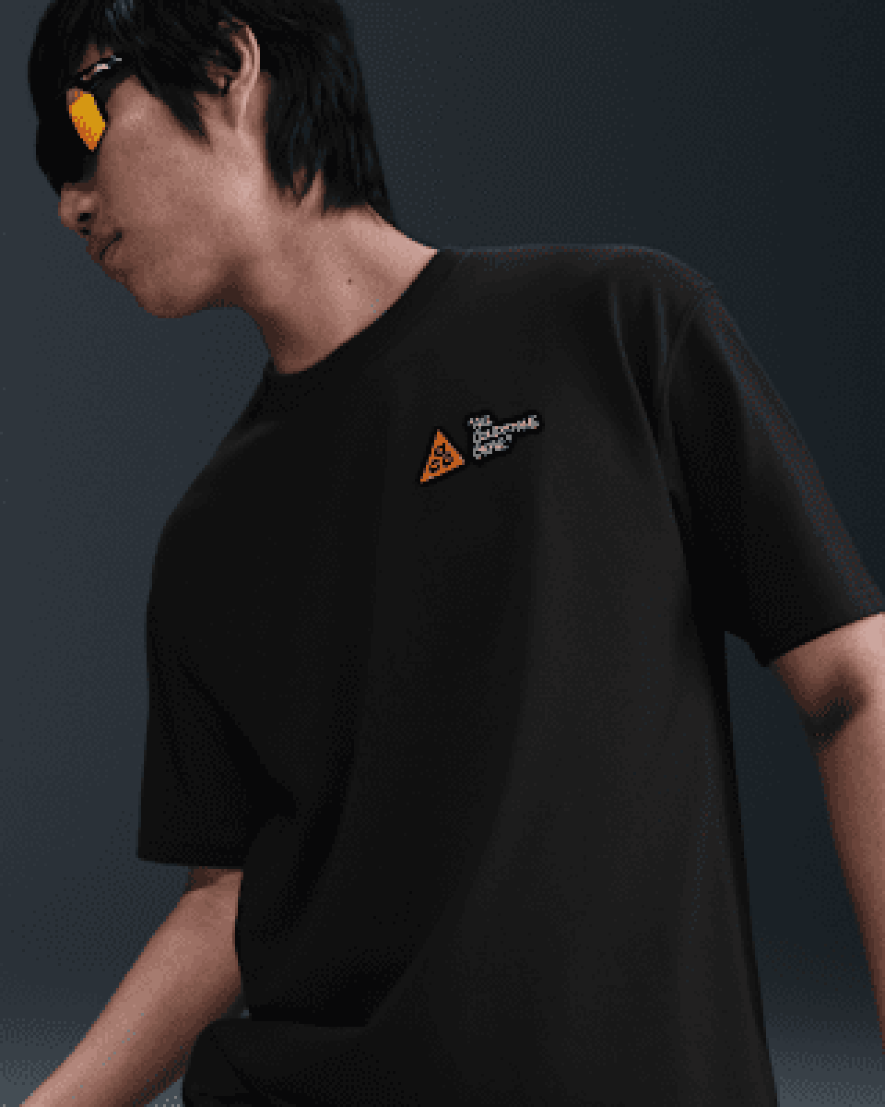 Мъжка Тениска NIKE M ACG DF TEE OC GUIDE, Балистик, черен цвят